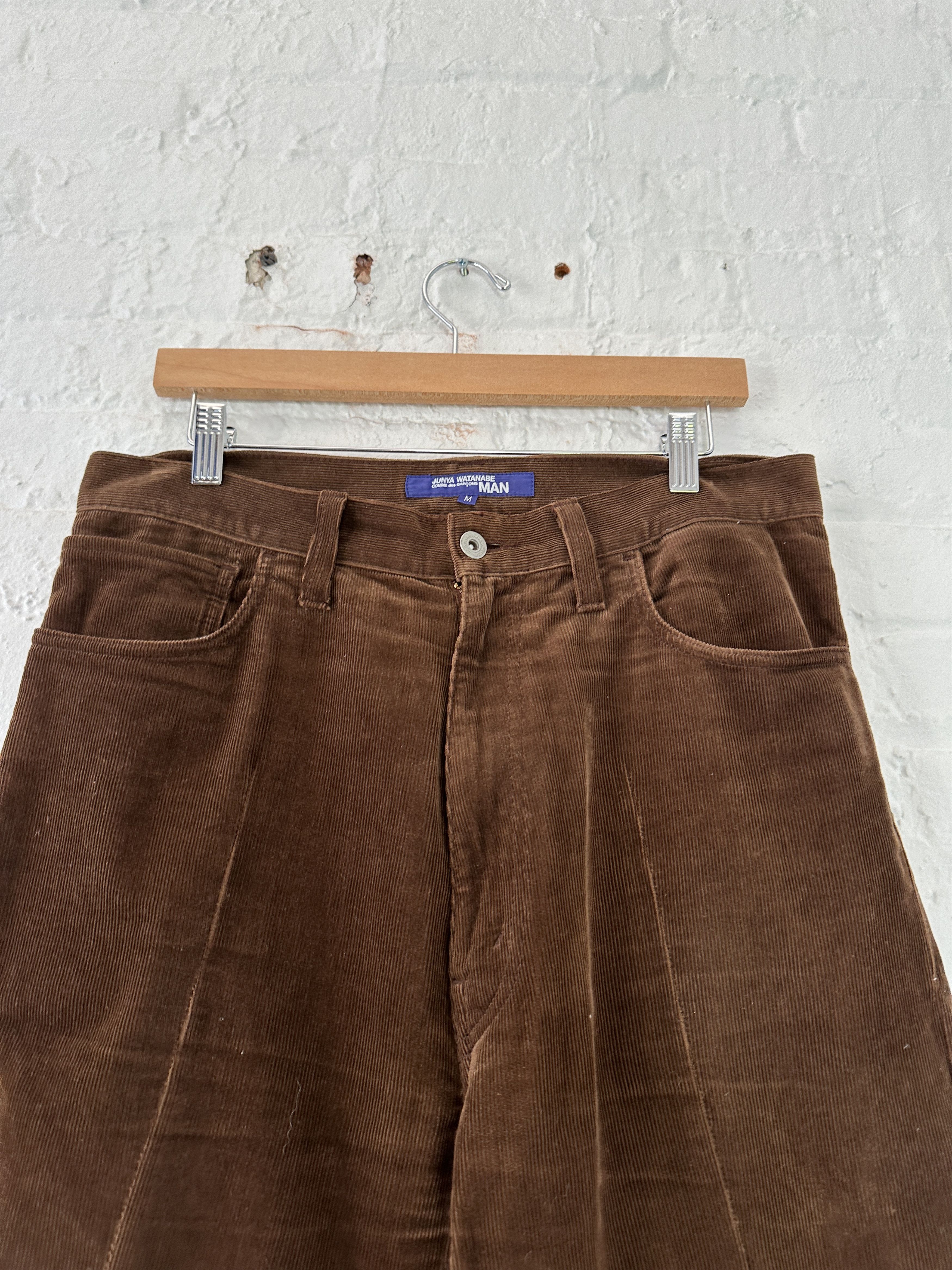 Comme des Garcons Junya Watanabe Flare Corduroy Trousers Size US 32 / EU 48 - 2 Thumbnail