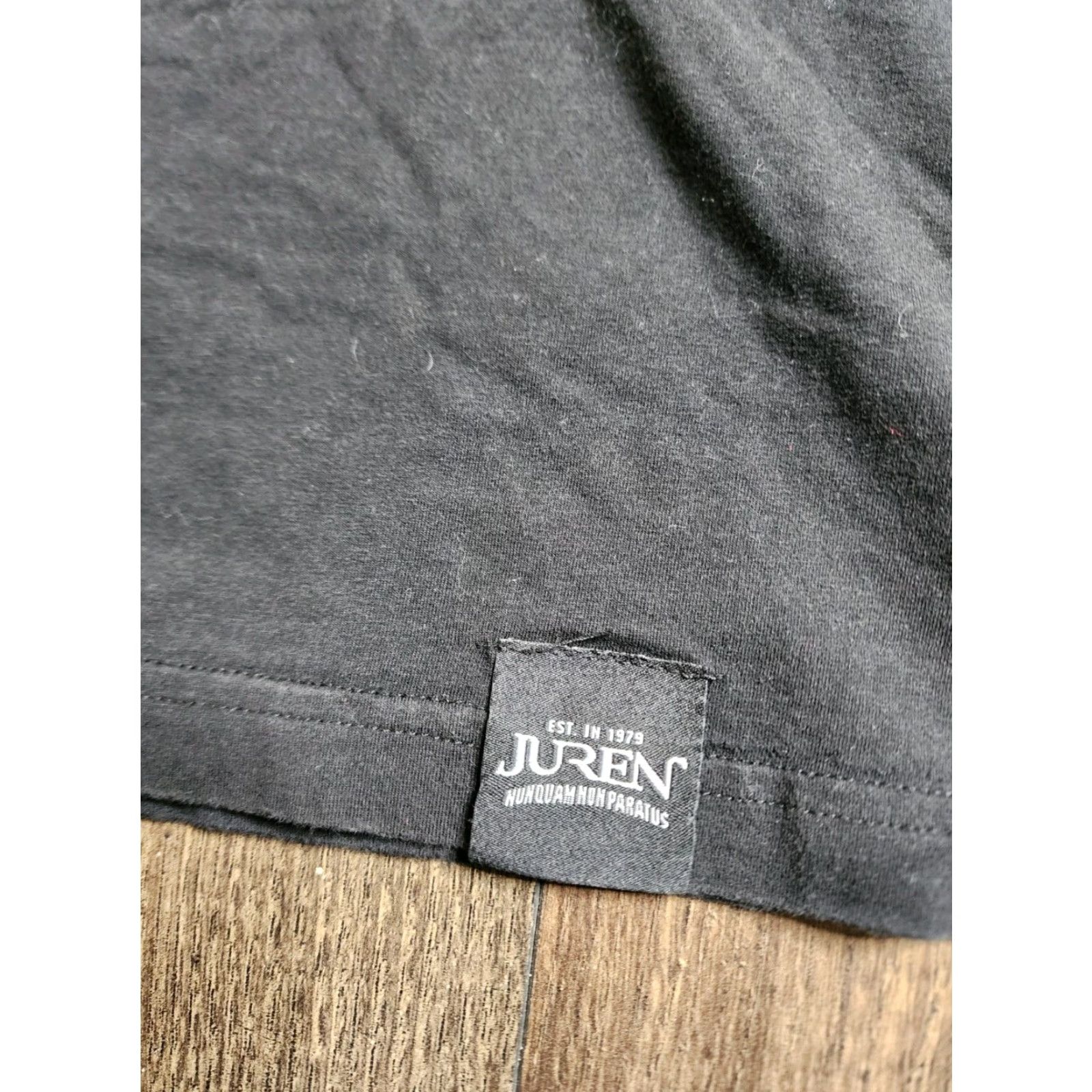 Vintage Mens S Juren Angel's And Guns T Shirt Rap Hip Hop Cherubs Shirt Adult Small Black Cotton Blend Mens T-Shirt Angel Cherubs Hip Hop 90s (if applicable) Size US S / EU 44-46 / 1 - 4 Thumbnail