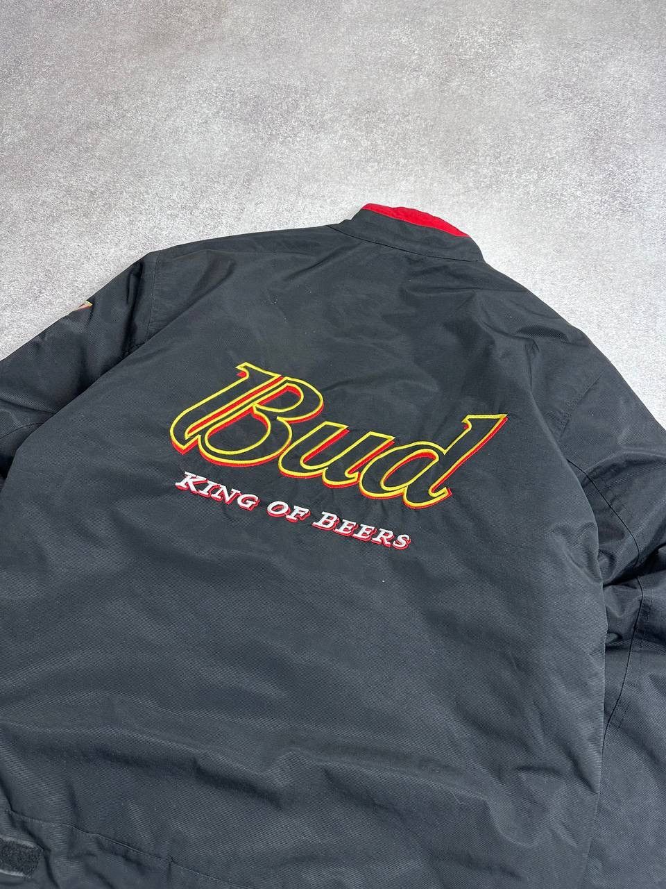 Vintage Vintage 90's Budweiser Boxy F-1 Nascar Racing Y2K Jacket L Size US L / EU 52-54 / 3 - 9 Thumbnail