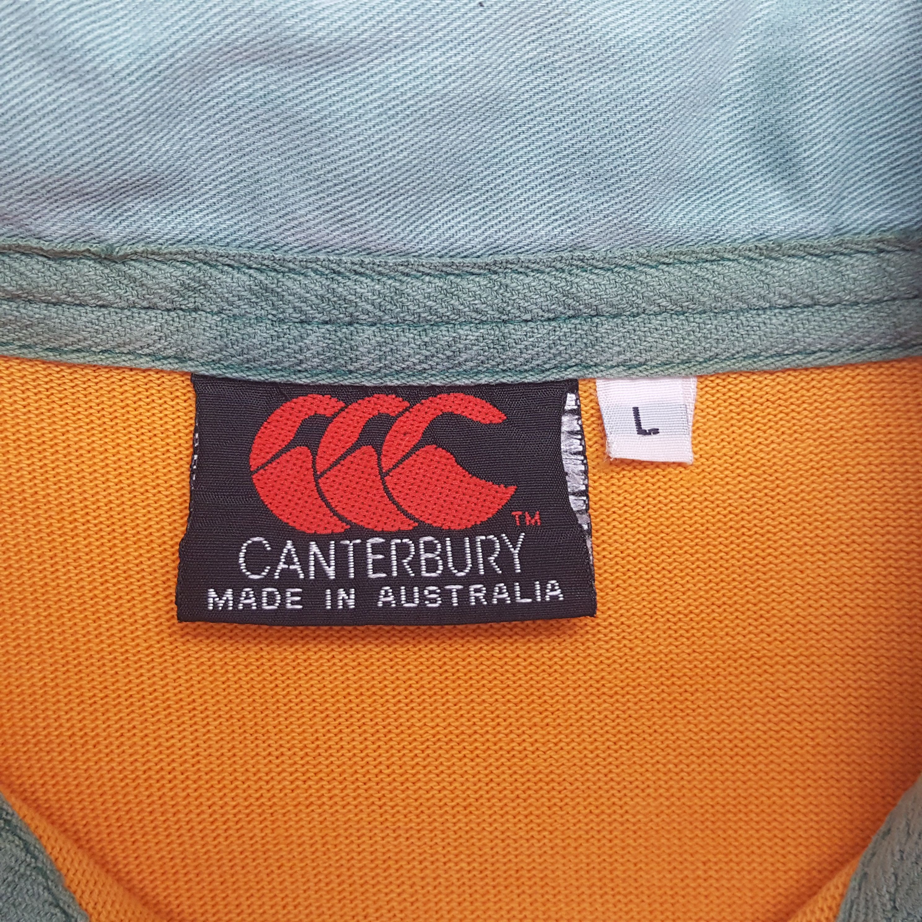 Canterbury of New Zealand Canterbury Wallabies Australia Rugby Polos Style RR11 Size US L / EU 52-54 / 3 - 6 Thumbnail