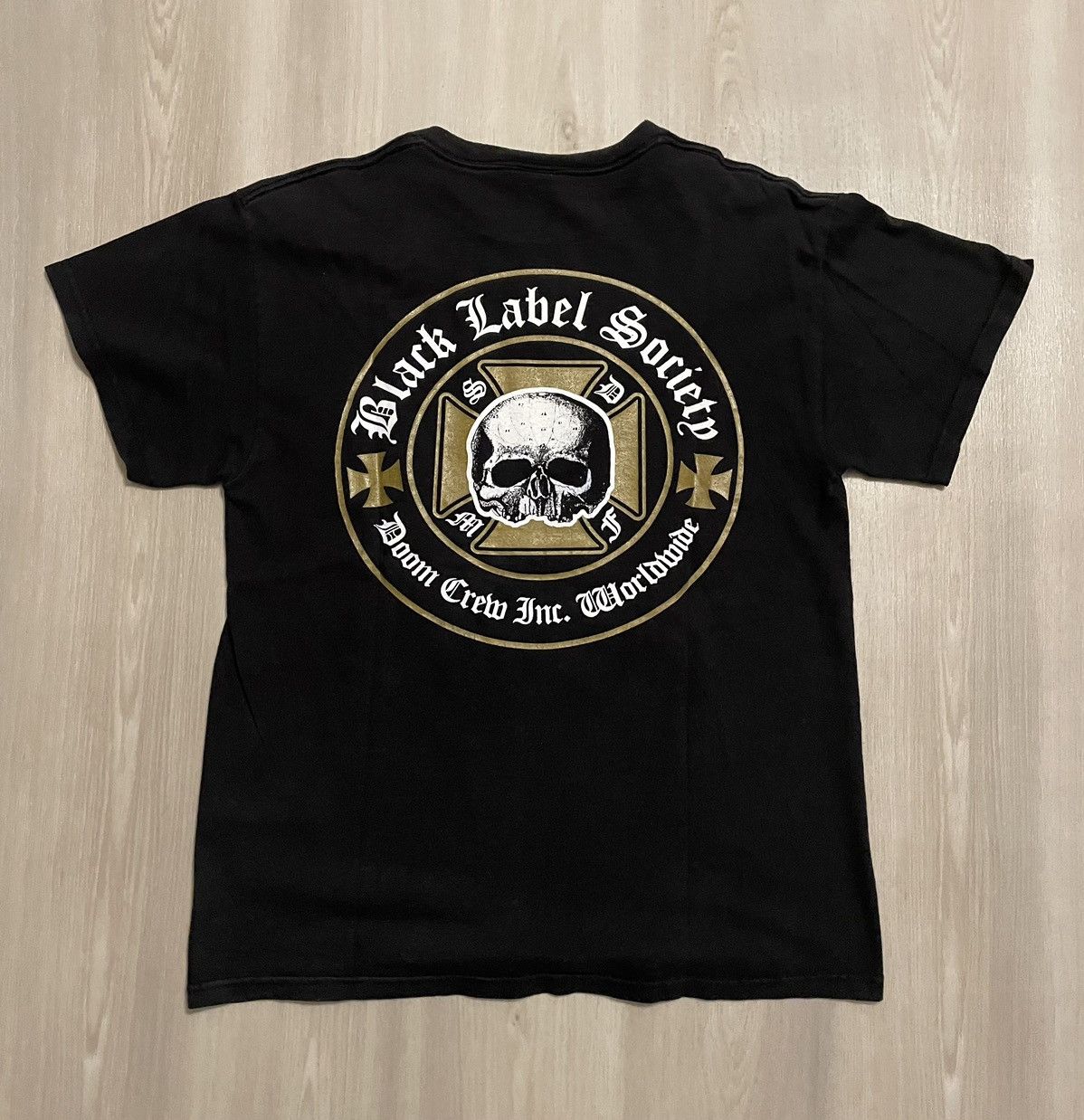 Band Tees × Vintage Vintage 2008 Black Label Society Doom Trooper Mens Medium Size US M / EU 48-50 / 2 - 2 Thumbnail