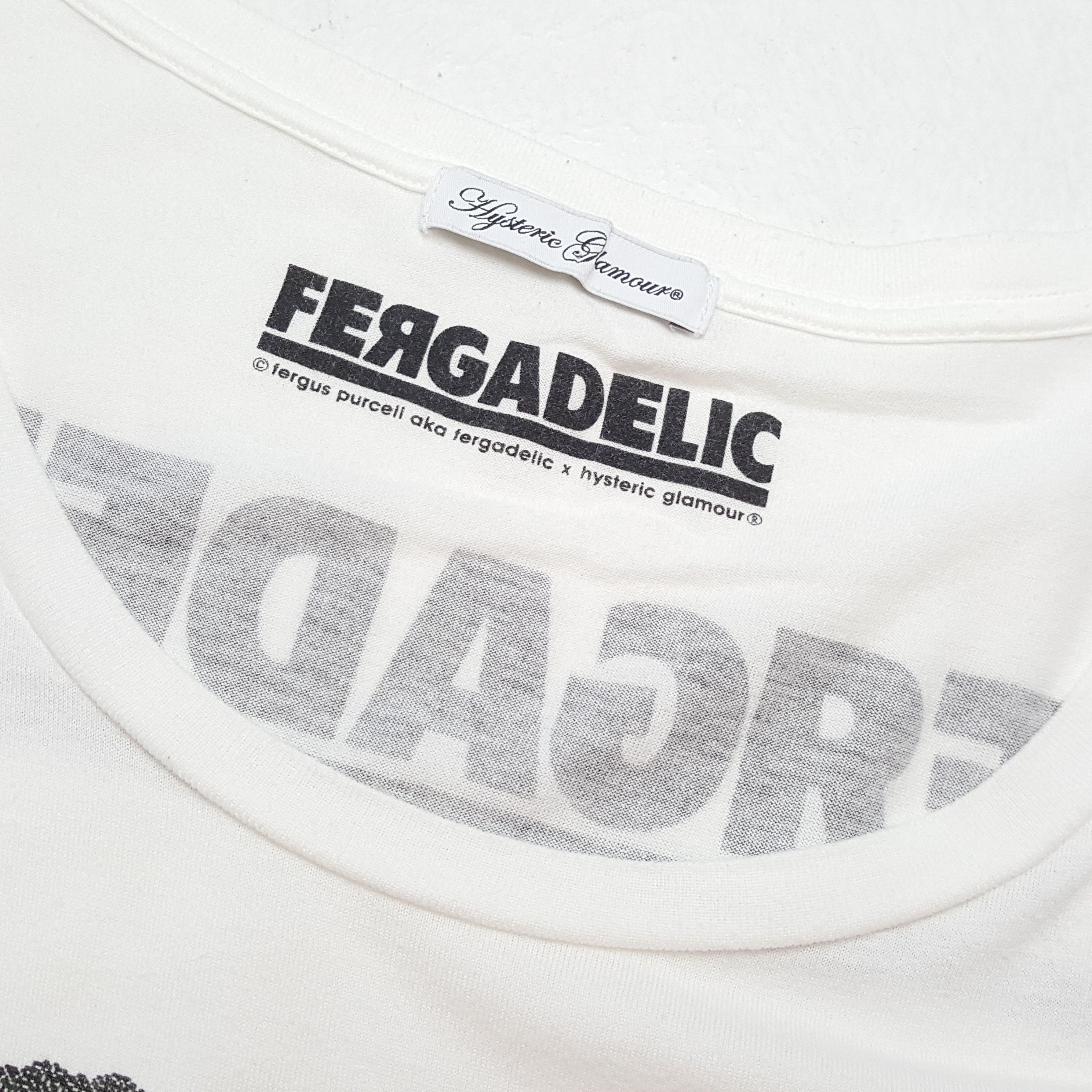 Hysteric Glamour × Japanese Brand × Vintage Vintage HYSTERIC GLAMOUR FERGADELIC Japanese Brand T-Shirts Size M / US 6-8 / IT 42-44 - 9 Thumbnail