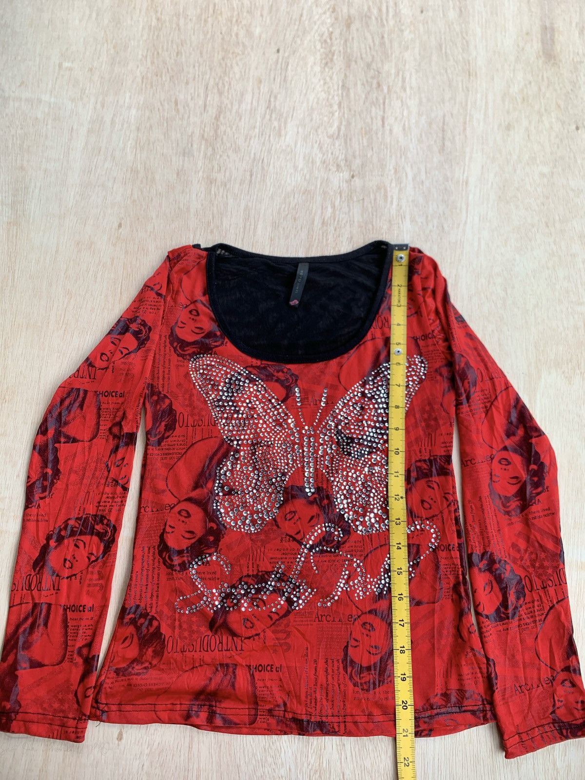 Hysteric Glamour × If Six Was Nine × Japanese Brand Y2k Yoyo Xinyi butterfly Ifsixwasnine Punk Style Longslevee Size M / US 6-8 / IT 42-44 - 9 Thumbnail