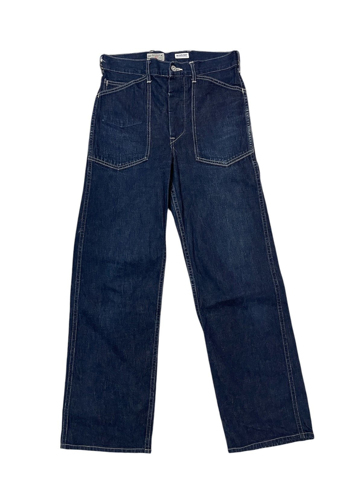 Buzz Rickson's Buzz Rickson’s Beams Boy Baker Pants WWII Buckle Back Army Size US 30 / EU 46 - 2 Thumbnail