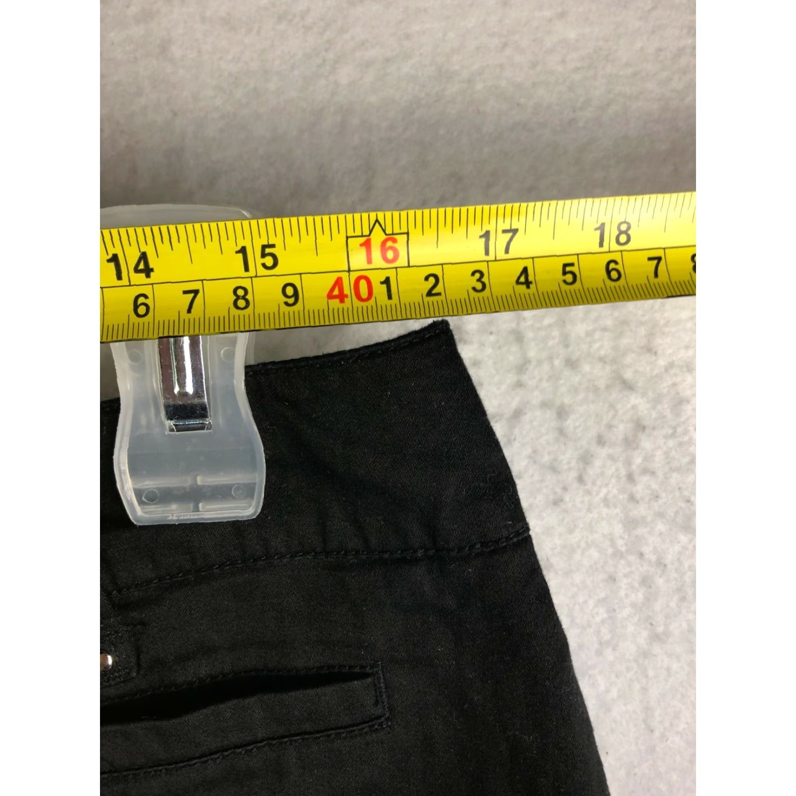 Vintage Larry Levine Mid Rise Stretch Womens Size 14 Black Pants Size 36" / US 14 / IT 50 - 4 Thumbnail