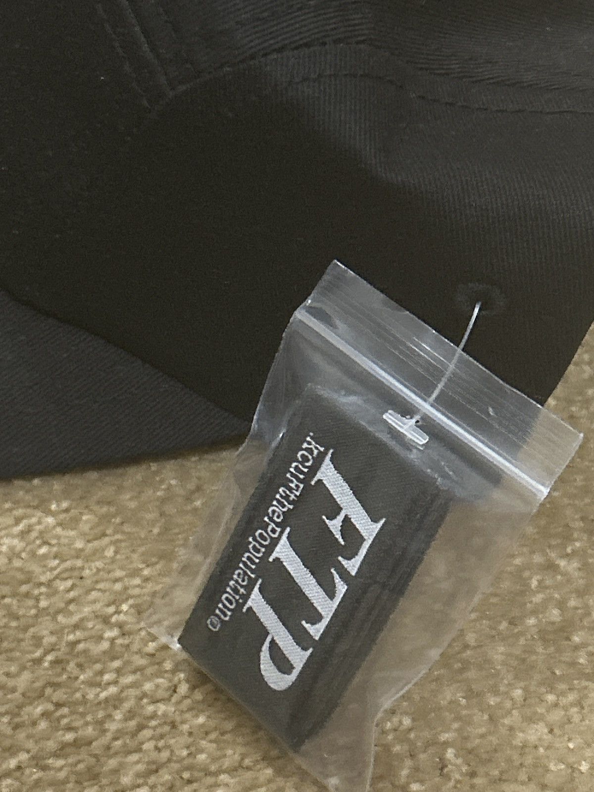 Fuck The Population FTP patch cap. Size ONE SIZE - 4 Thumbnail