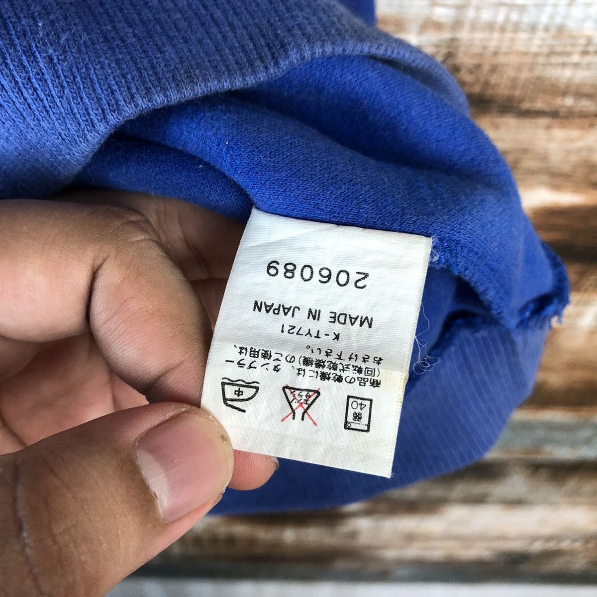 Ellesse Ellese Italy Blue vintage Sweatshirt #A1387 Size US S / EU 44-46 / 1 - 11 Thumbnail