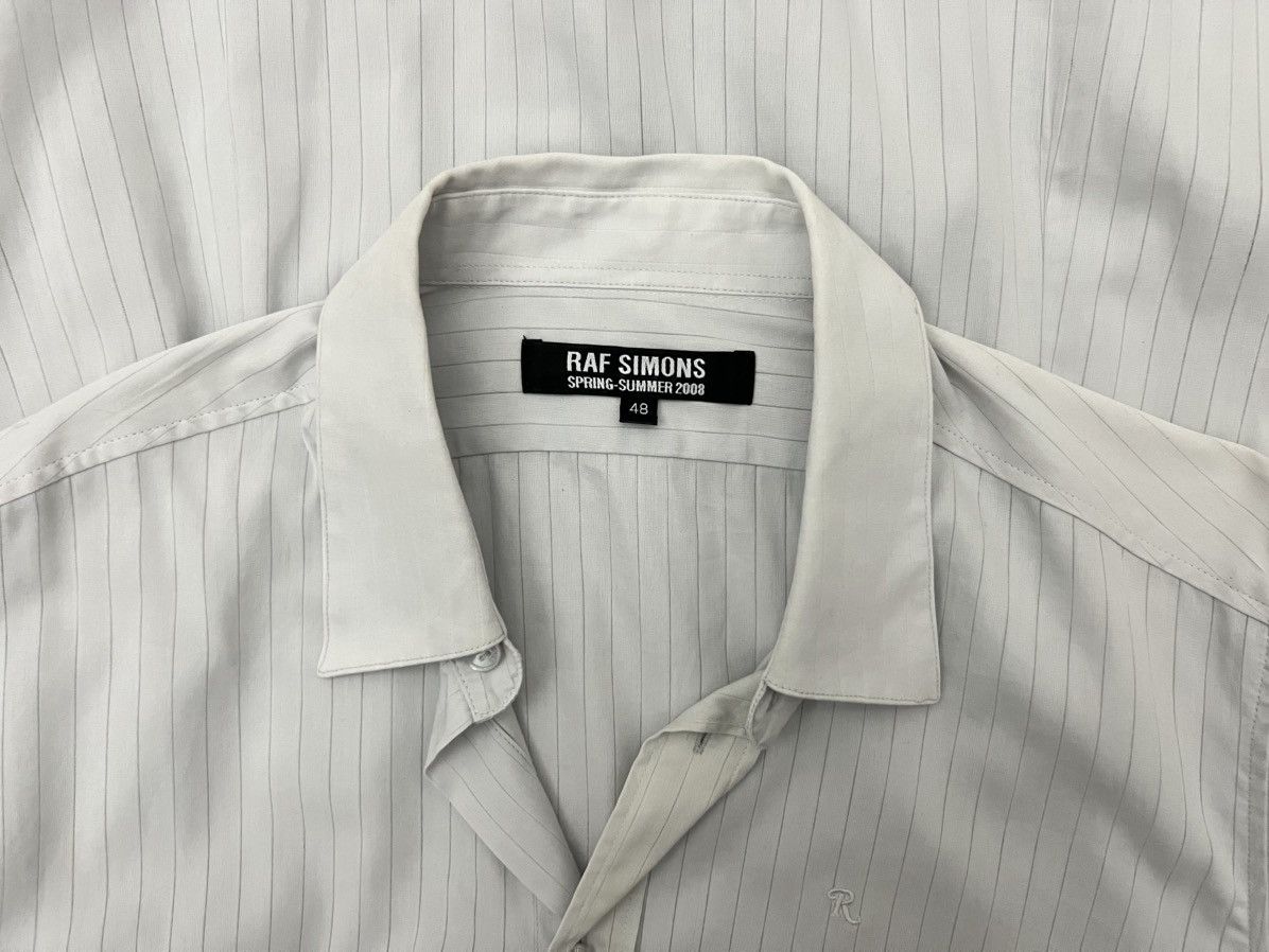 Raf Simons Raf Simons - S/S08 - Logo Button Up Long Sleeve Size US M / EU 48-50 / 2 - 10 Thumbnail