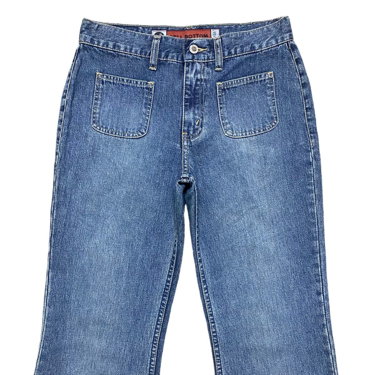 Levi's Super Flare🔥 Vintage Levis Silvertab Bell Bottom Jeans Size US 28 / EU 44 - 3 Thumbnail