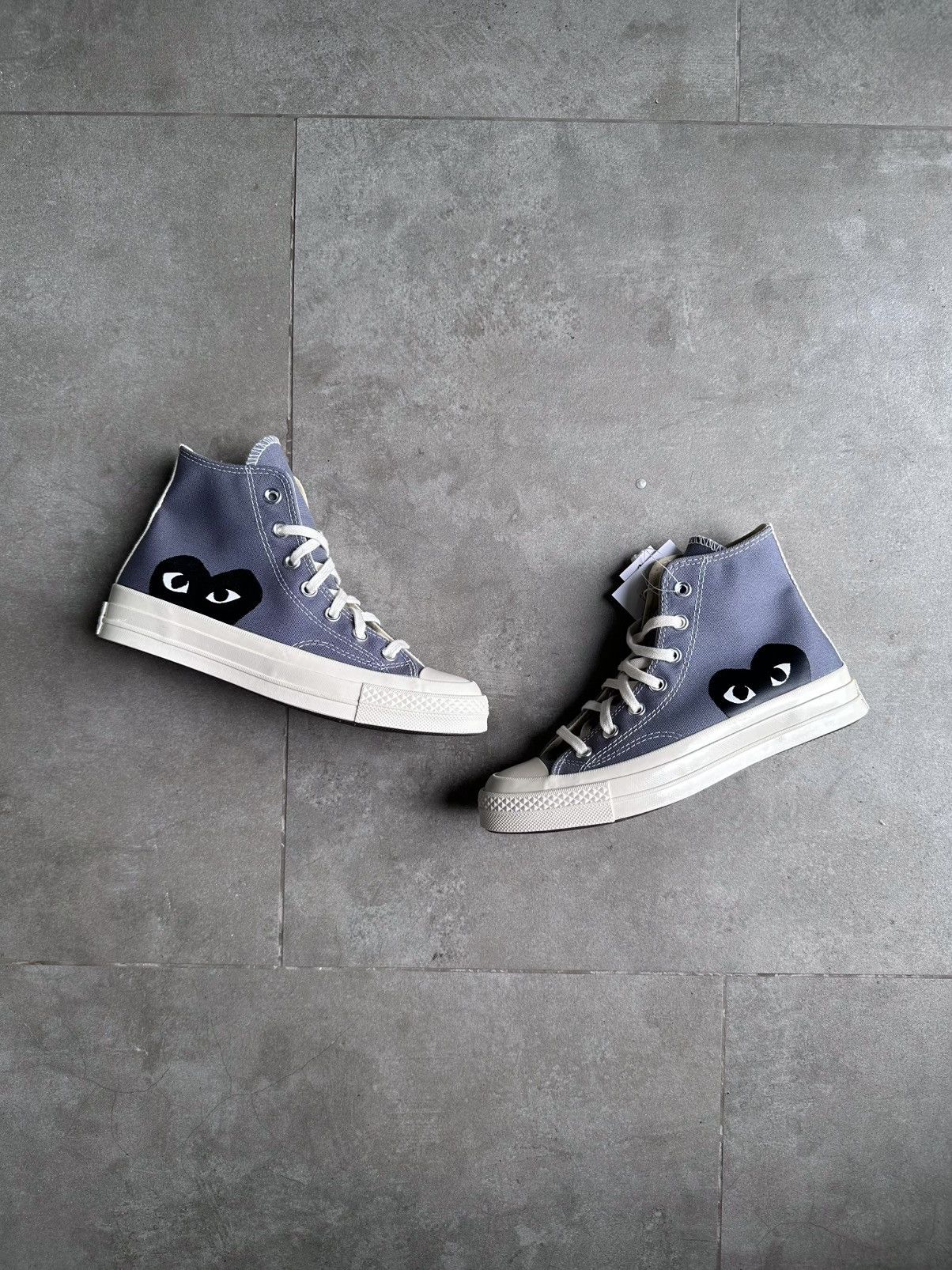 Comme des Garcons PLAY × Converse CDG PLAY x CONVERSE HI CHUCK TAILOR 70 Size US 7 / IT 37 - 2 Thumbnail