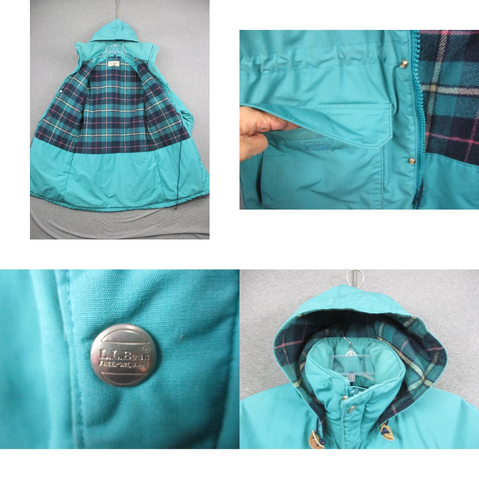 Vintage VINTAGE LL. BEAN Parka Coat Wool Jacket Women’s Small USA Parka Wool Jacket S Green USA Ladies Size S / US 4 / IT 40 - 9 Thumbnail