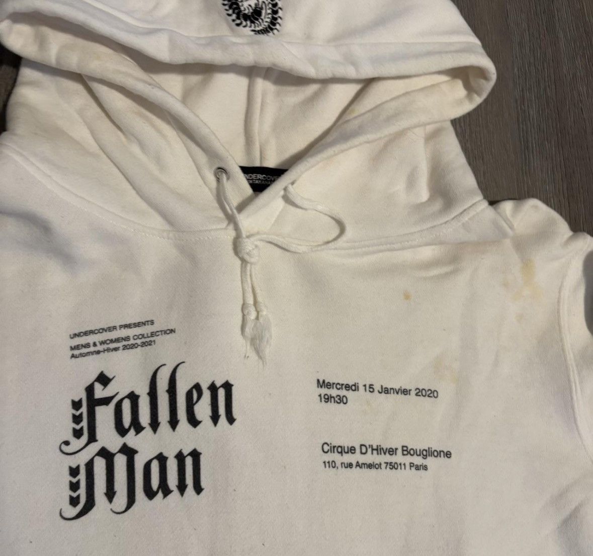 Undercover Undercover Fallen Man Hoodie Size US L / EU 52-54 / 3 - 6 Thumbnail