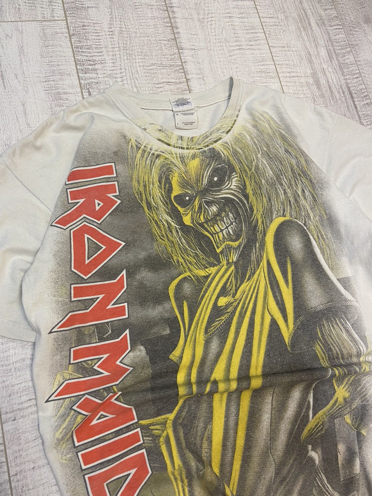 Band Tees × Iron Maiden iron maiden 2009 vintage tee Size US M / EU 48-50 / 2 - 2 Thumbnail