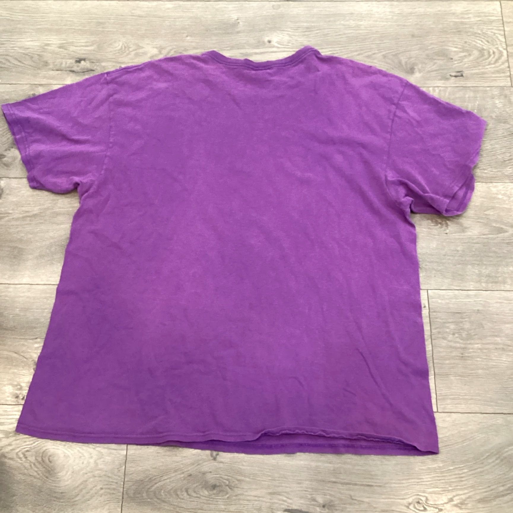 Delta VINTAGE Delta Jesus Tee Graphic Print Short Sleeve T-Shirt Unisex Adult XL Purple Size XL / US 12-14 / IT 48-50 - 7 Thumbnail