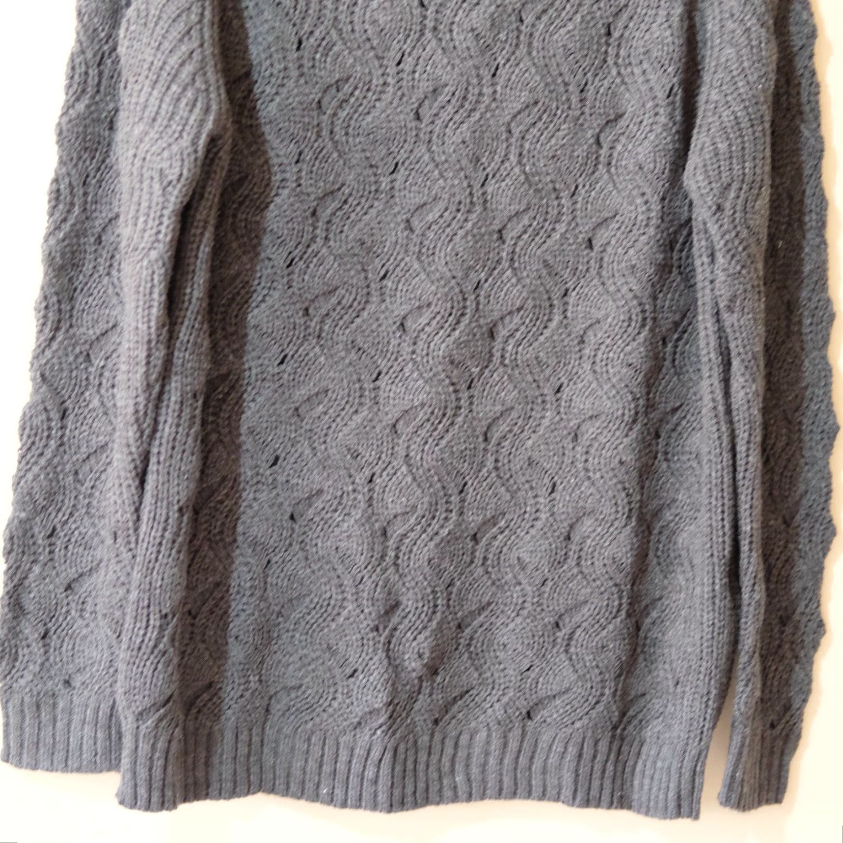 Forever 21 FOREVER 21 Dark Gray Pullover Sweater Casual Women's L Size L / US 10 / IT 46 - 3 Thumbnail