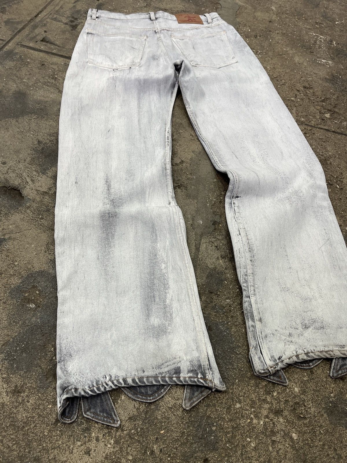 Y/Project Y/Project SS25 Painted Tudor Jeans (unisex) Size US 32 / EU 48 - 4 Thumbnail