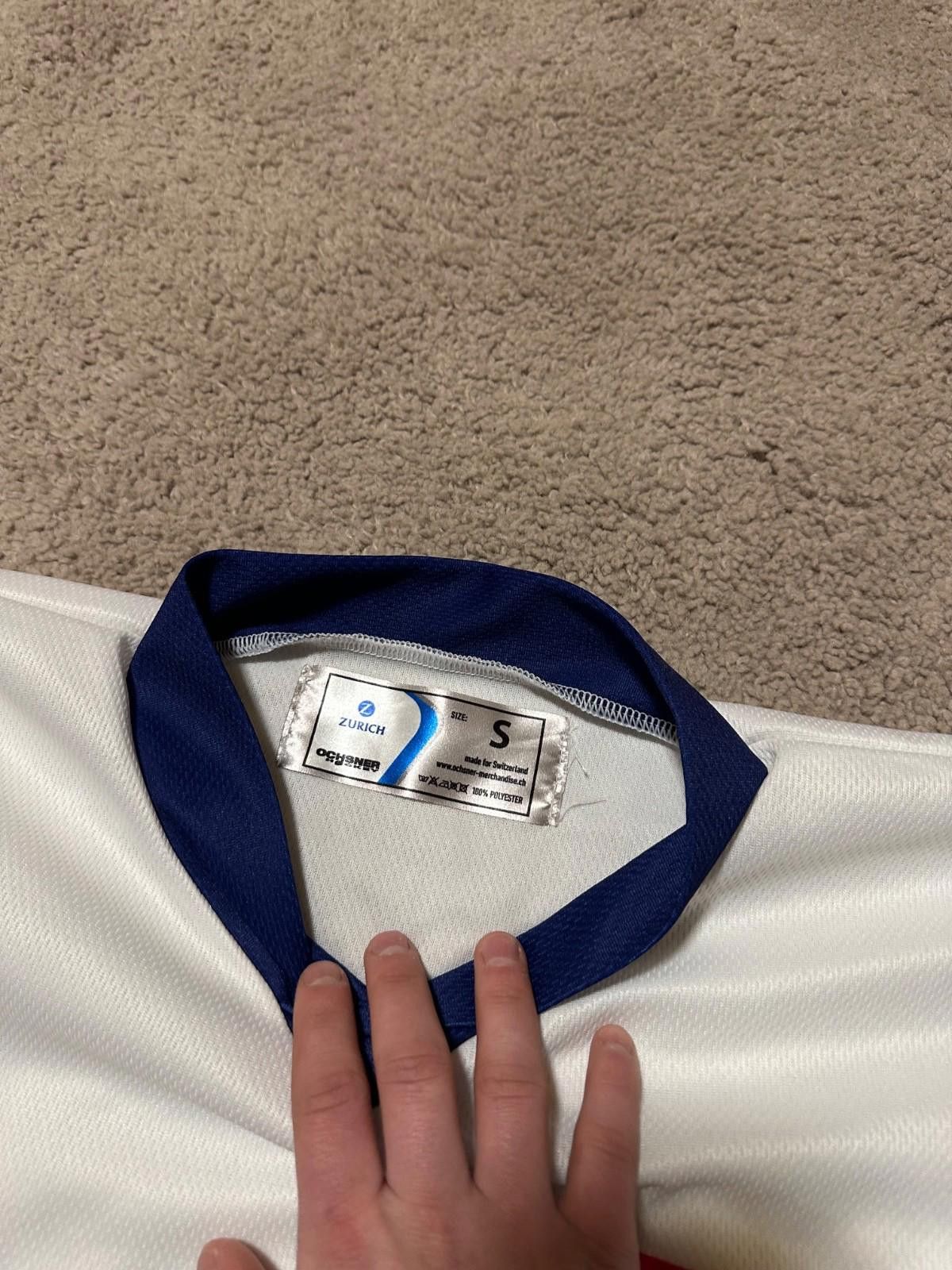 Other Vintage Zurich Switzerland Ice Hockey Jersey White Size S Size US S / EU 44-46 / 1 - 5 Thumbnail
