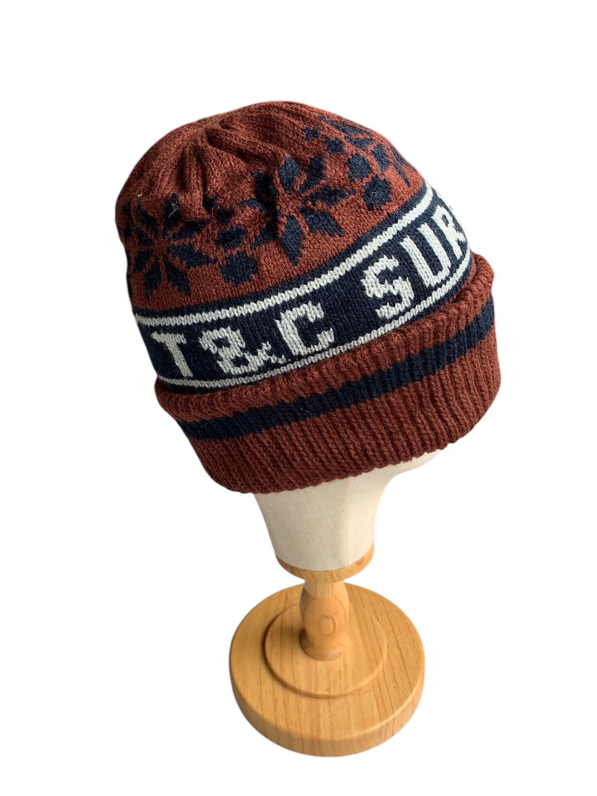 Japanese Brand × Kapital × Vintage Vintage Knitted T&C Surf Winter Sessions Beanie Hats Size ONE SIZE - 2 Thumbnail