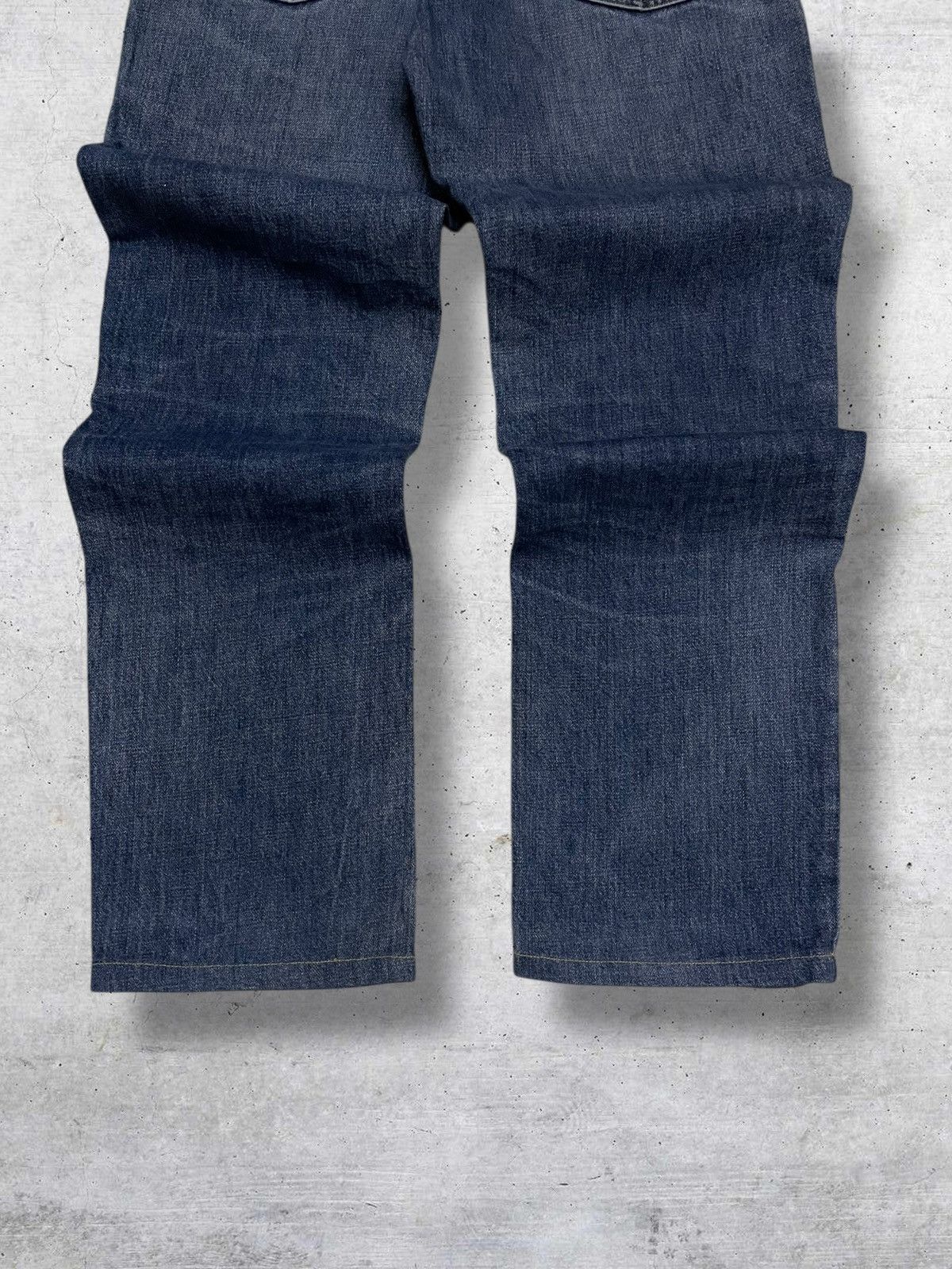 Helmut Lang VINTAGE HELMUT LANG 1998 DISTRESSED BLUE WASHED OG DENIM Size US 30 / EU 46 - 11 Thumbnail