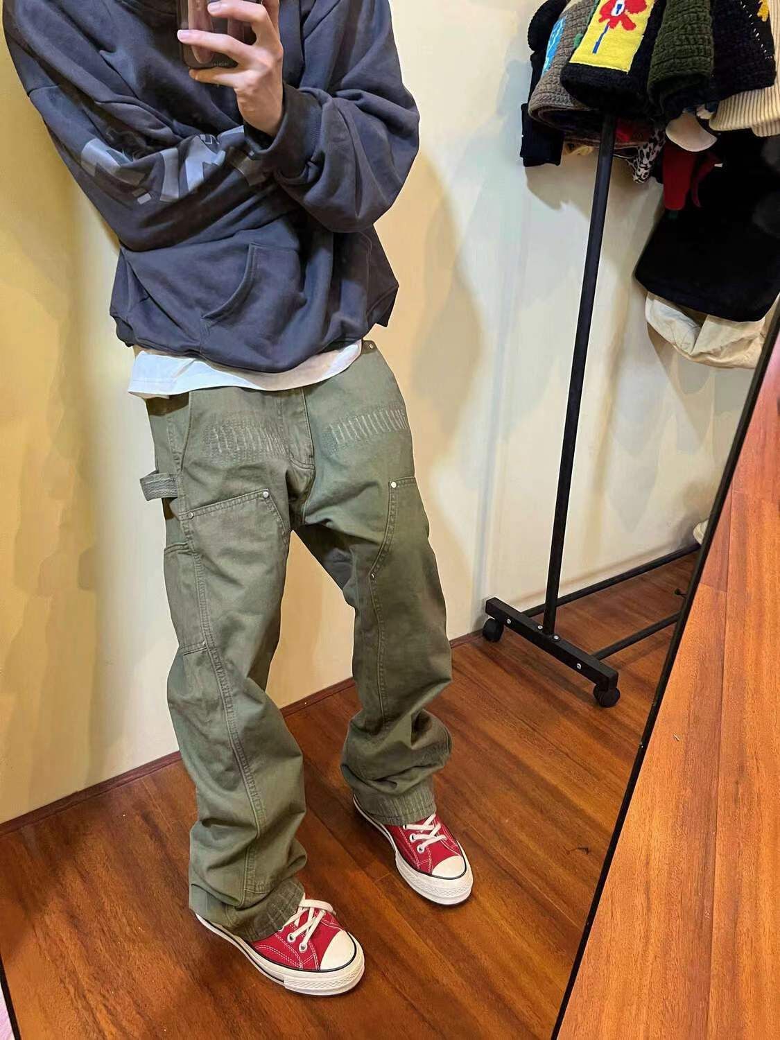 Vintage logging casual rare cargo trousers