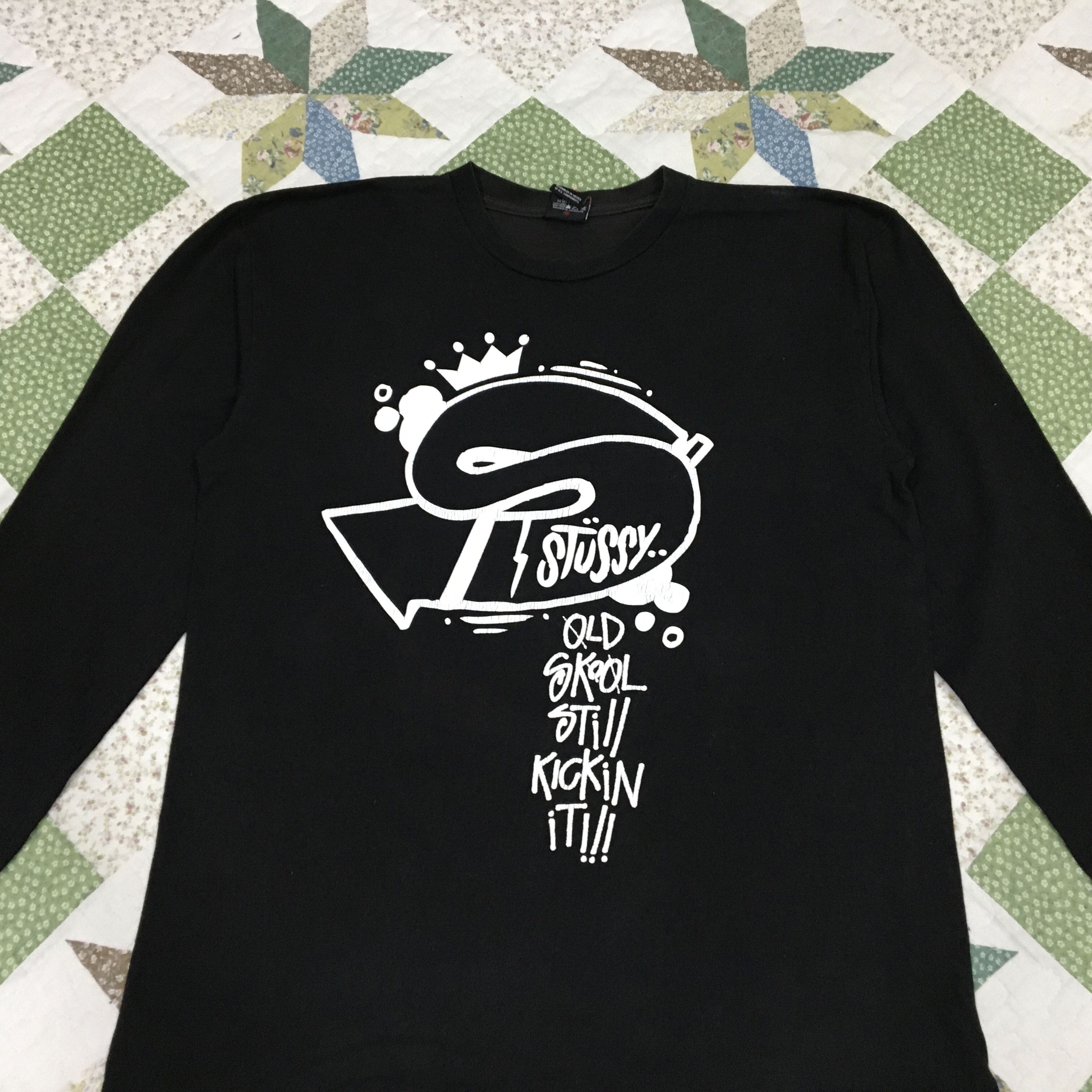 Stussy STUSSY Crewneck Long Sleeve Size US M / EU 48-50 / 2 - 2 Thumbnail