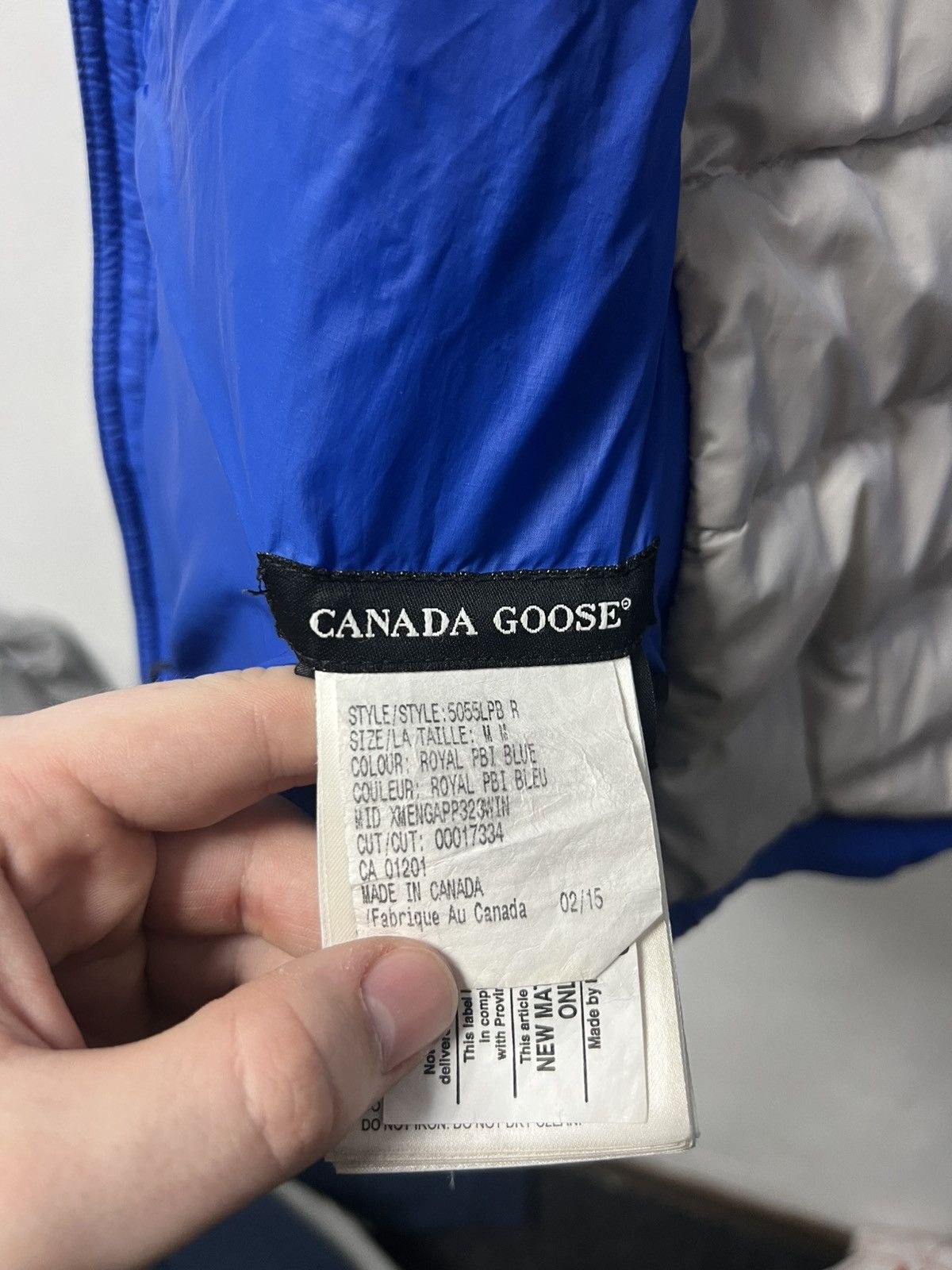 Canada Goose Canada Goose Polar Bear Micro Puffer Jacket Mens Size US M / EU 48-50 / 2 - 14 Thumbnail