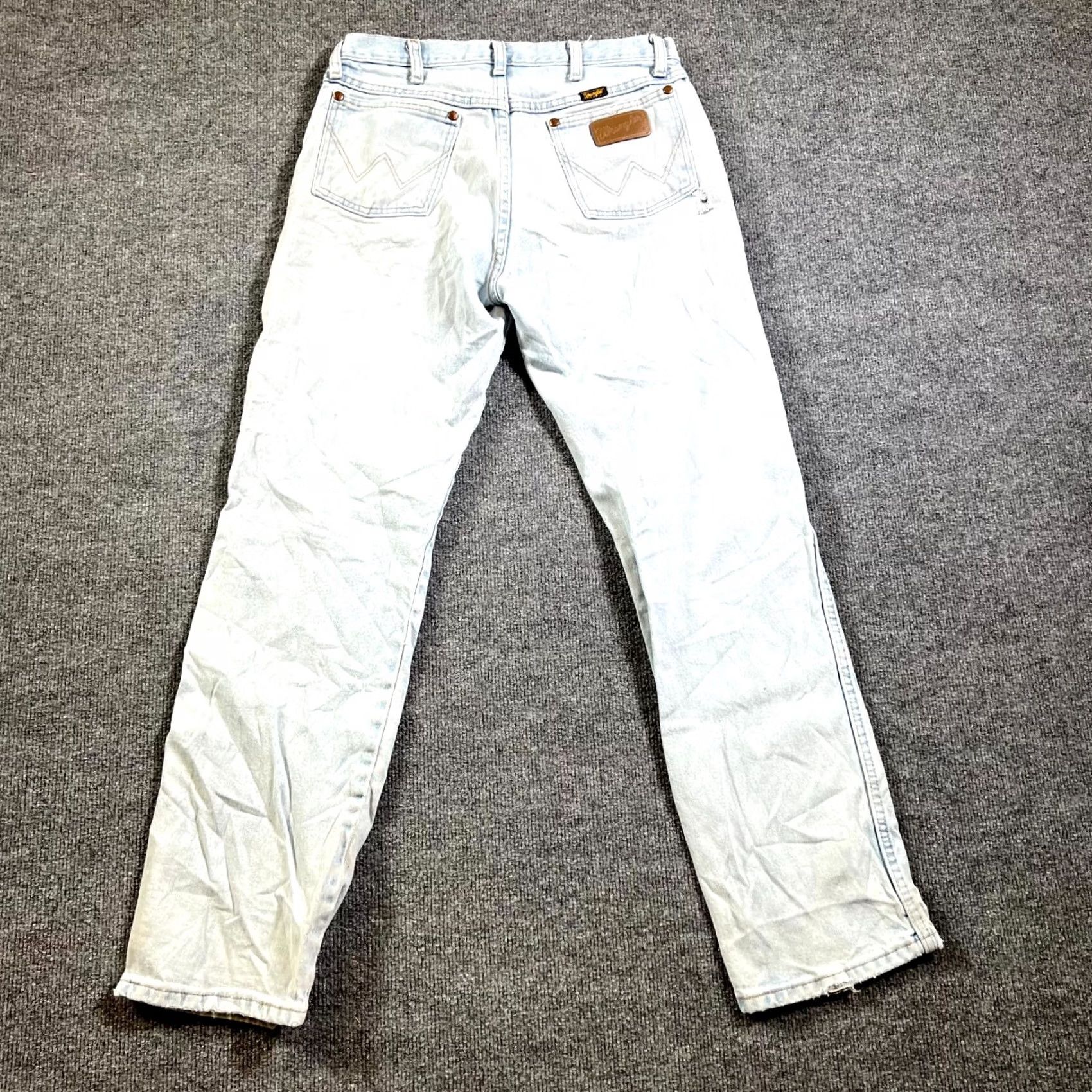 Wrangler Wrangler Cowboy Cut Jeans Mens 32x32 Blue Denim 5-Pockets Straight Streetwear Size US 32 / EU 48 - 2 Thumbnail