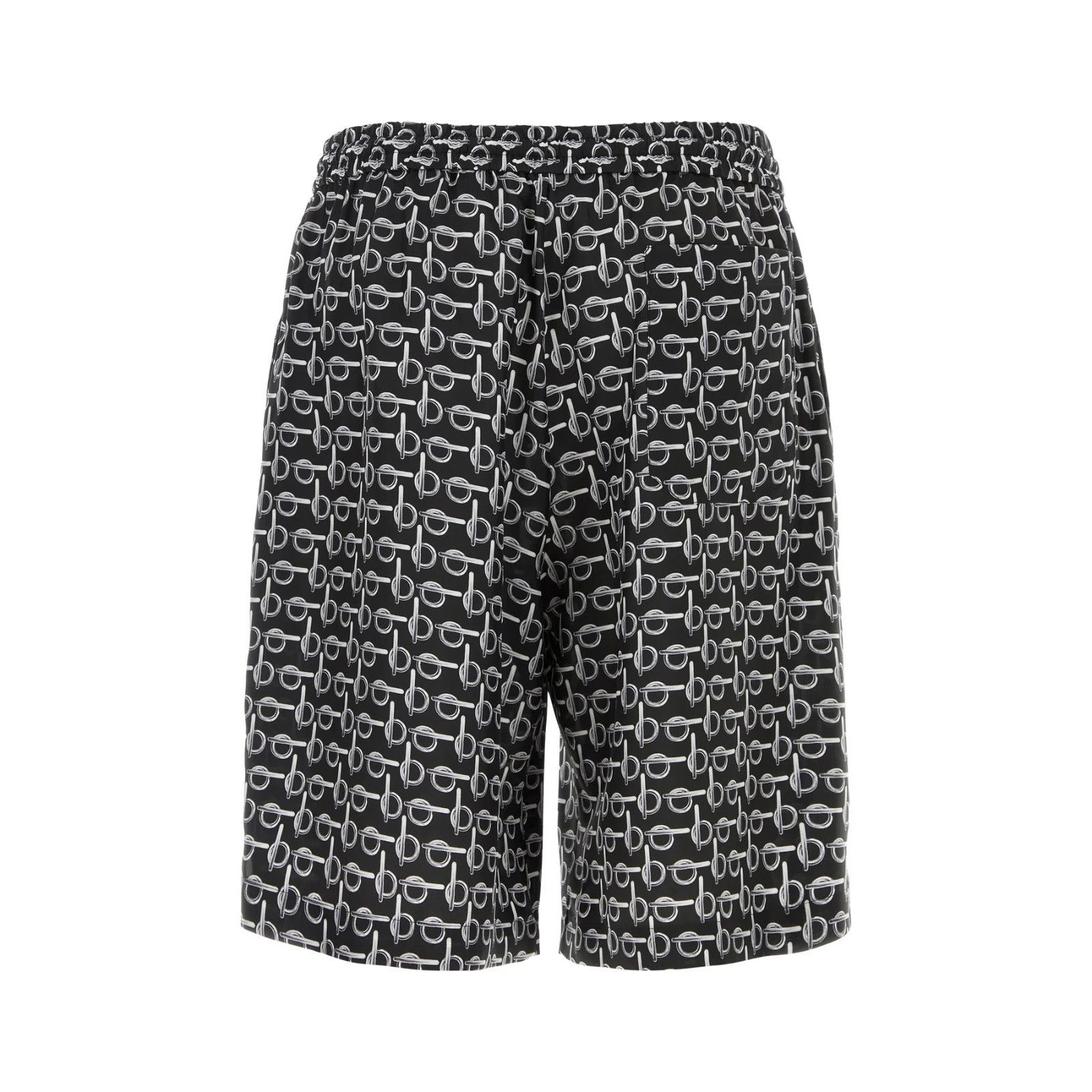 Burberry BURBERRY Printed Silk Bermuda Shorts New & Authentic (Men's Size US 34 / EU 50 - 2 Thumbnail
