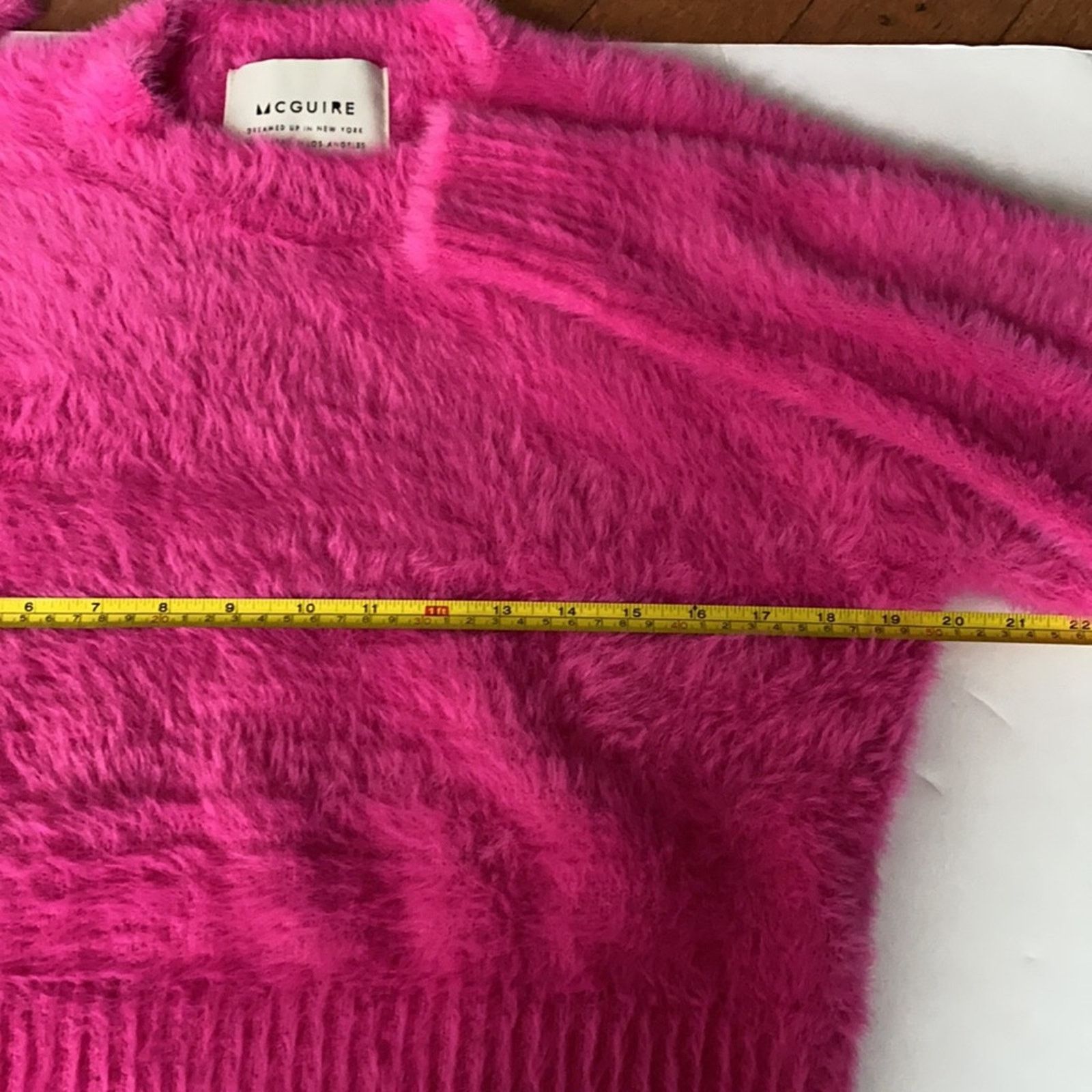 Other MCGUIRE Pallenberg Cloud Fuzzy Sweater in Valley Girl Pink Size M / US 6-8 / IT 42-44 - 12 Thumbnail