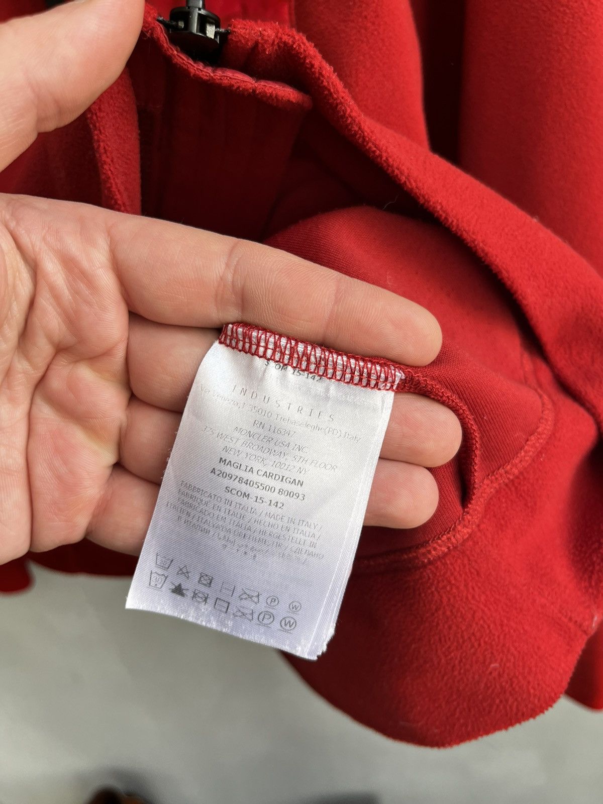 Moncler Moncler fleece sweatshirt Size US XL / EU 56 / 4 - 9 Thumbnail