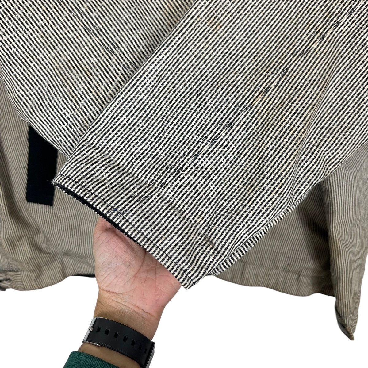 Issey Miyake 🔥 RIO ROYAL EYE HIKORY STRIPE CHORE JACKET Size US L / EU 52-54 / 3 - 12 Thumbnail