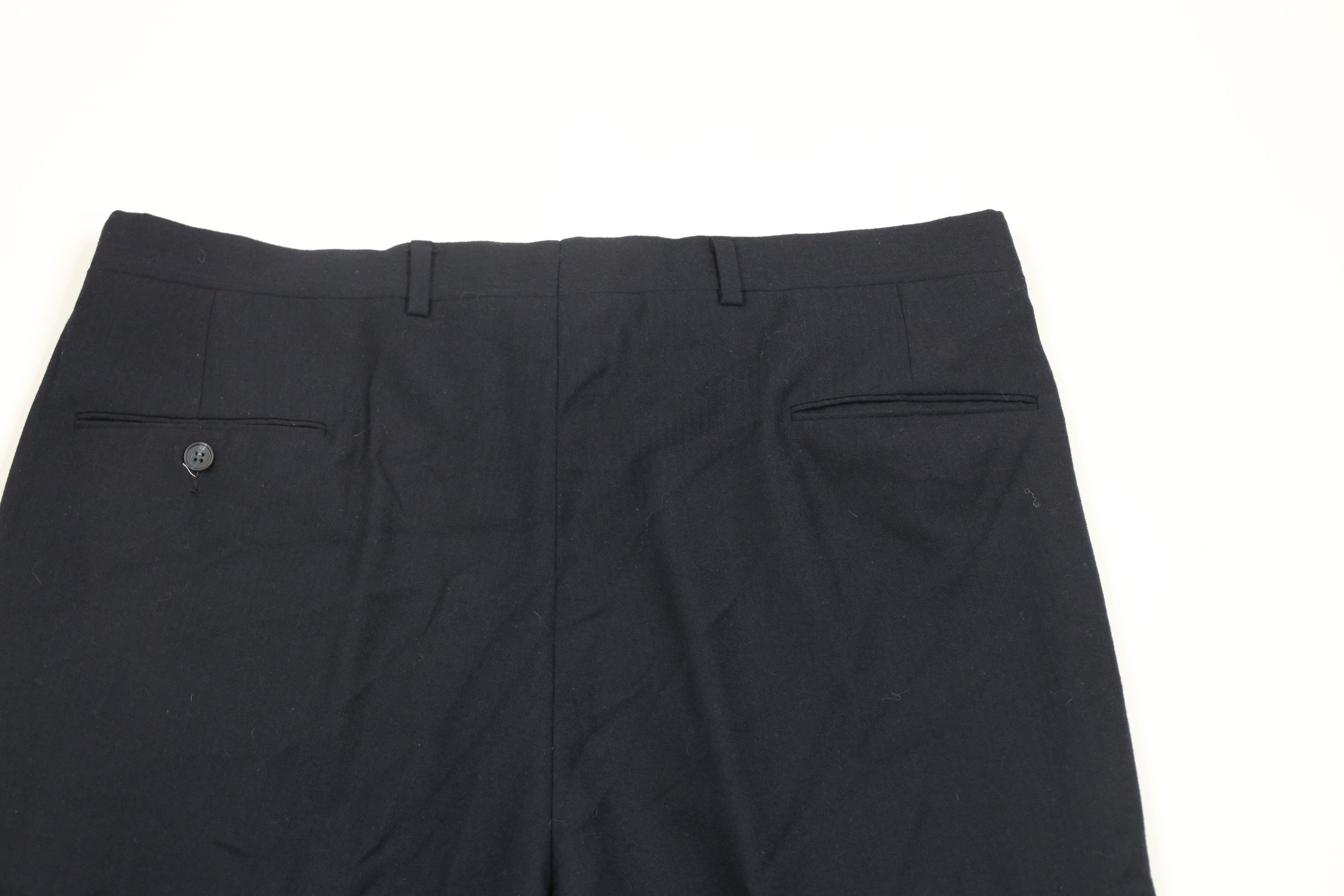 Vintage Vintage 70s Streetwear Herringbone Wool Bell Bottoms Pants Size US 36 / EU 52 - 9 Thumbnail