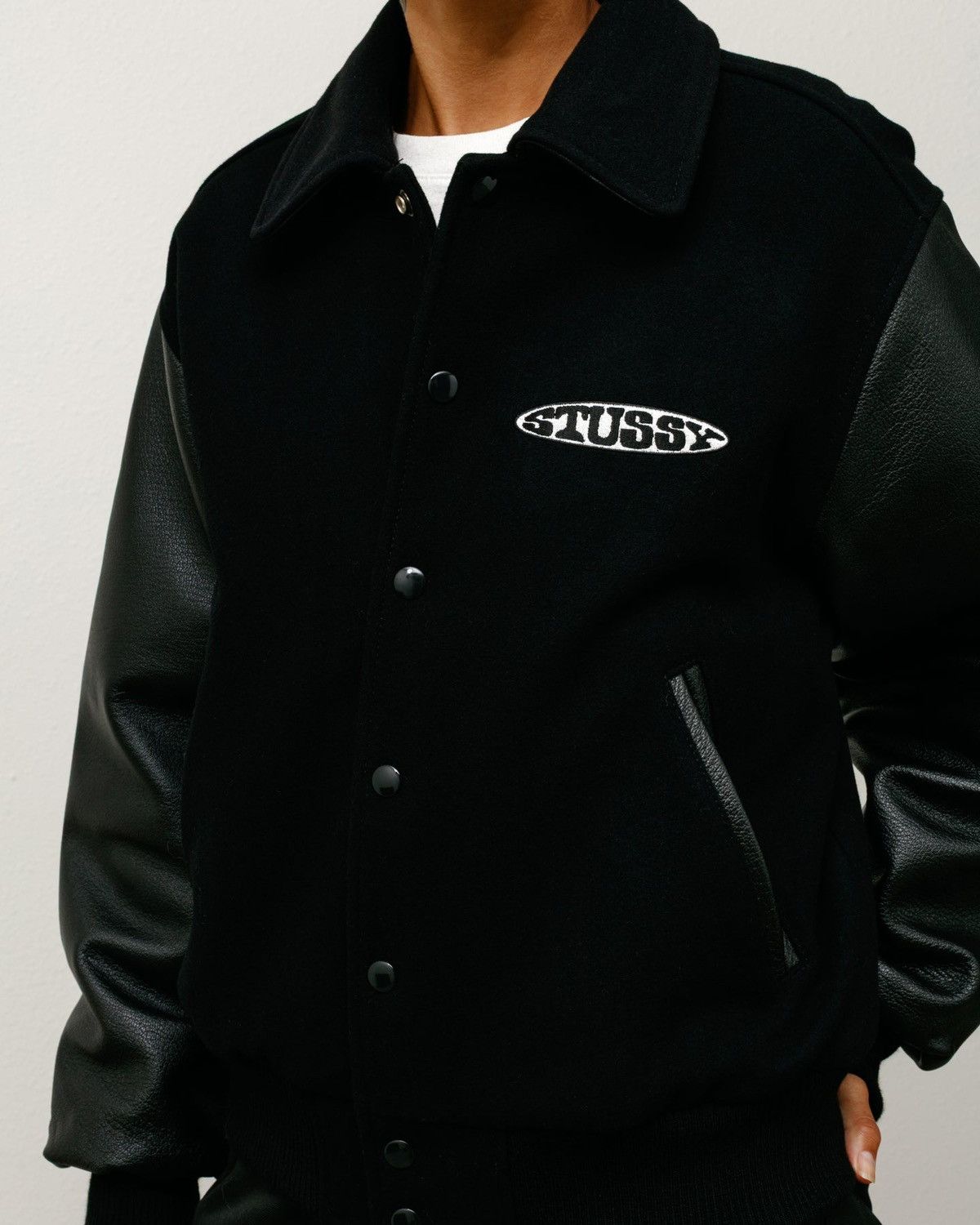 Stussy Stussy Globe Varsity Jacket Size US S / EU 44-46 / 1 - 6 Thumbnail