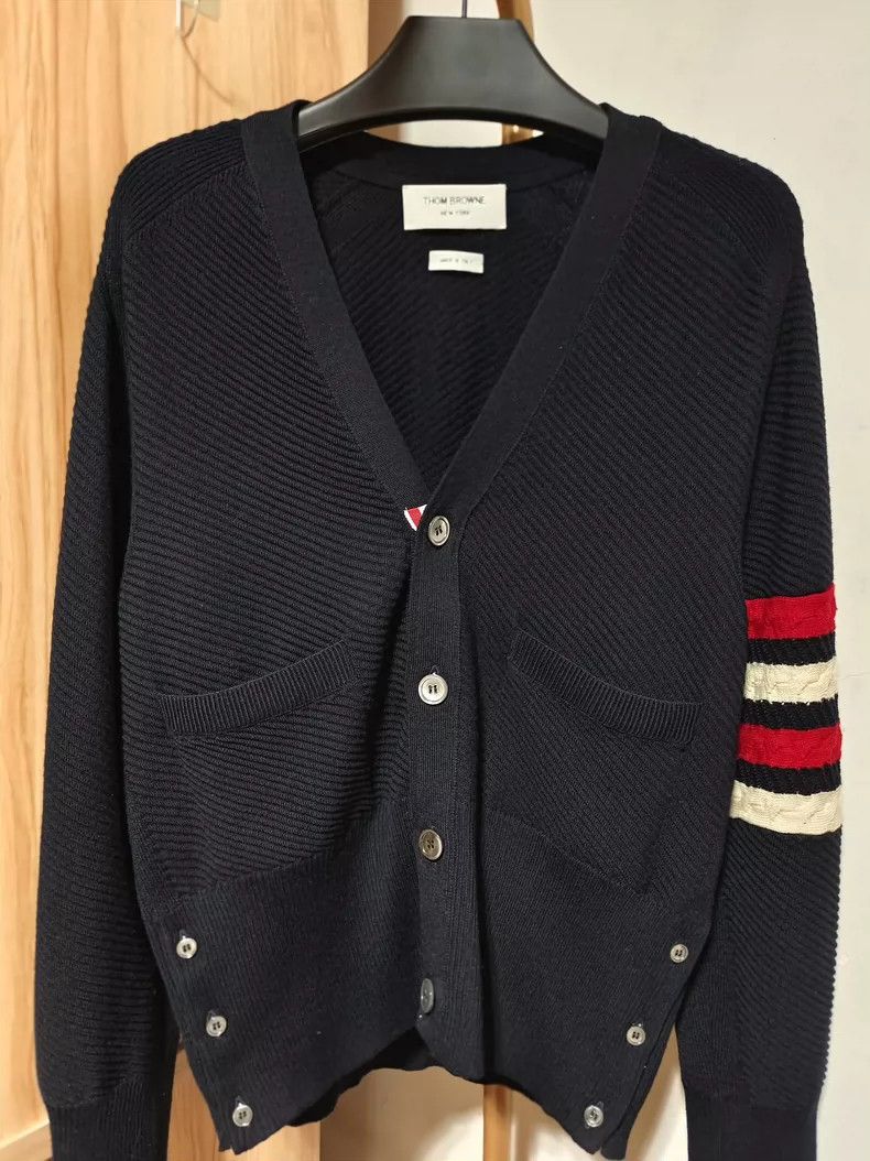 Other Thom Browne A wool cardigan jacket Size US S / EU 44-46 / 1 - 1 Thumbnail
