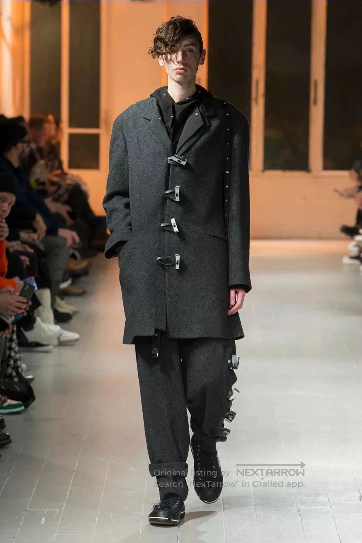 Yohji Yamamoto Yohji Yamamoto Silver Buckle Coat. Size US M / EU 48-50 / 2 - 3 Thumbnail