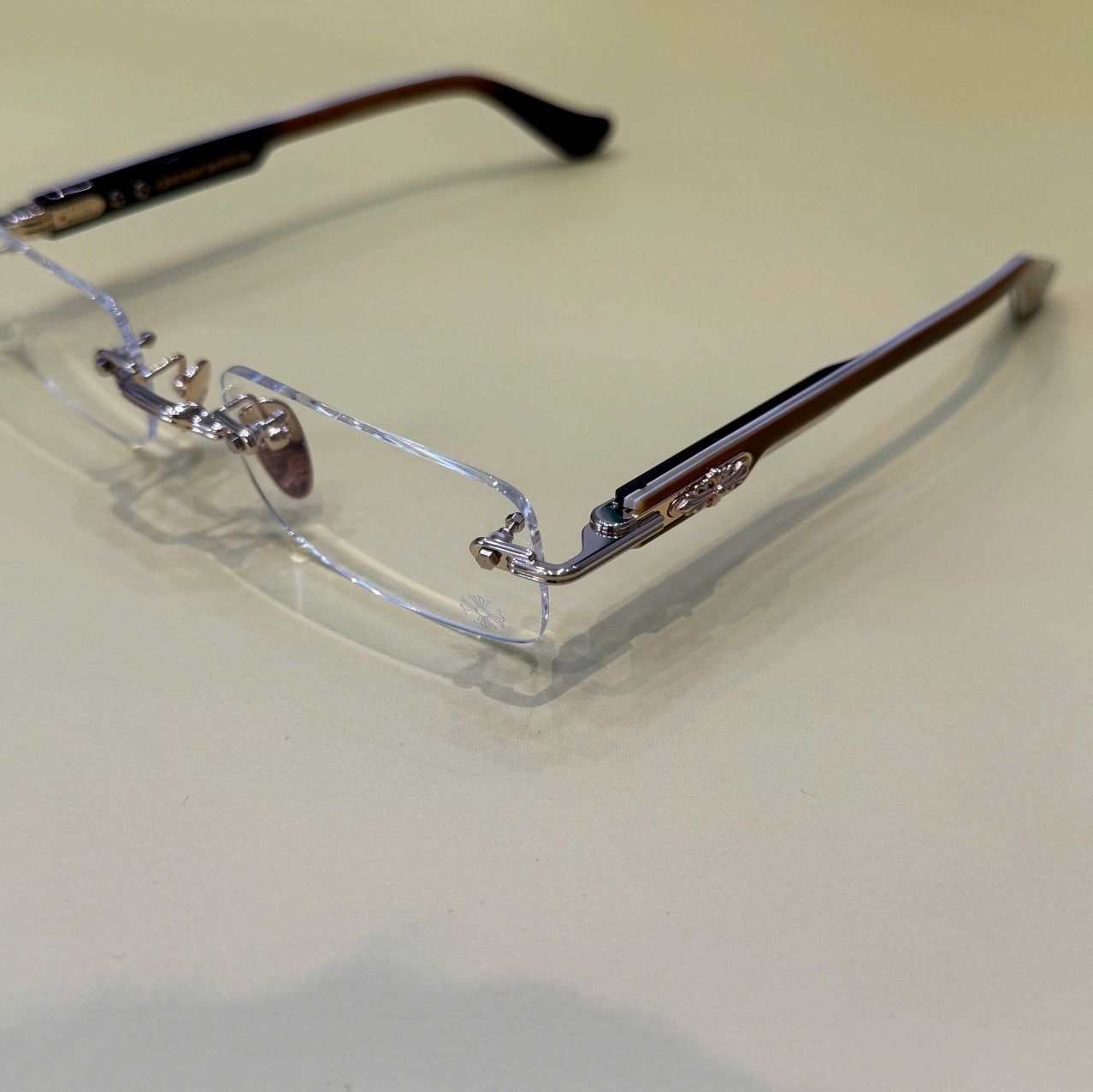 Chrome Hearts CHROME HEARTS DEEP I GOLD PLATED/BROWN BONE BROWN Size ONE SIZE - 2 Thumbnail