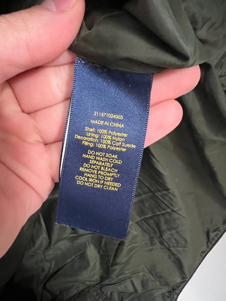 Polo Ralph Lauren POLO Ralph Lauren Olive green puffer hunting jacket Size US M / EU 48-50 / 2 - 6 Thumbnail