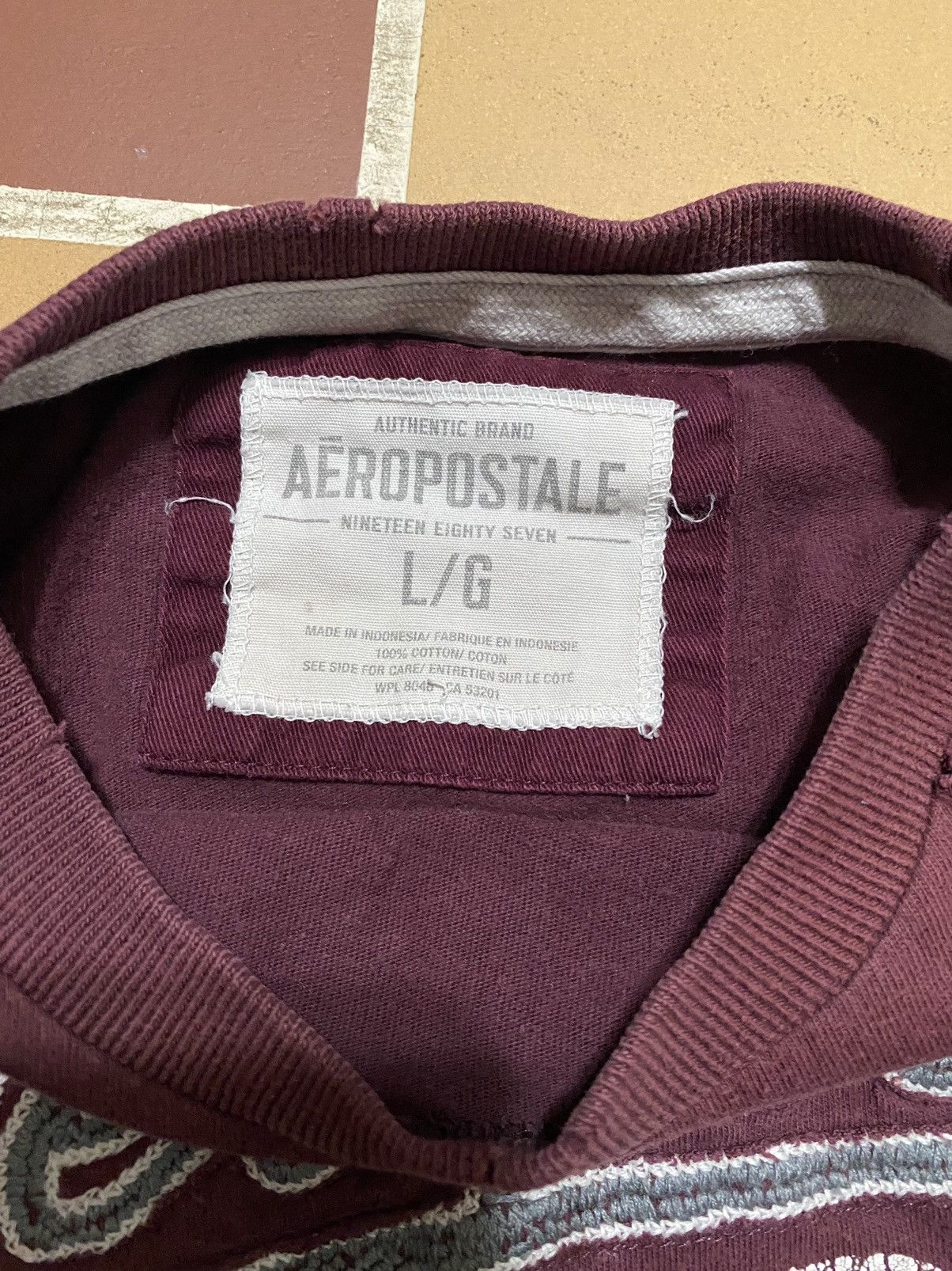 Aeropostale Vintage Y2k Aeropostale Shirt Single Stitch Size US L / EU 52-54 / 3 - 6 Thumbnail