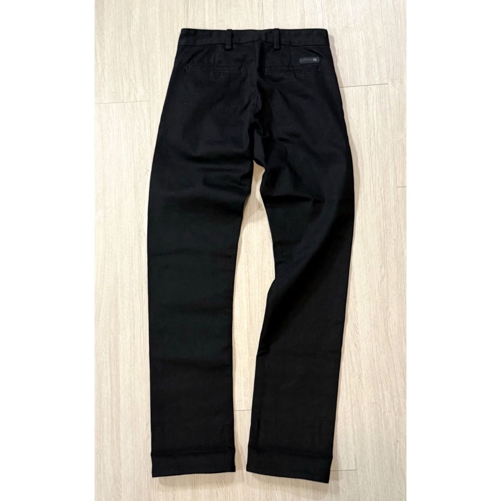 Denime VINTAGE Adriano Goldschmied Lochlan Kaihara Selvage Denim Jeans 28x34 Slimming Fits: 31x33 Black Denim 5-Pocket Limited Edition Mens Size US 28 / EU 44 - 2 Thumbnail