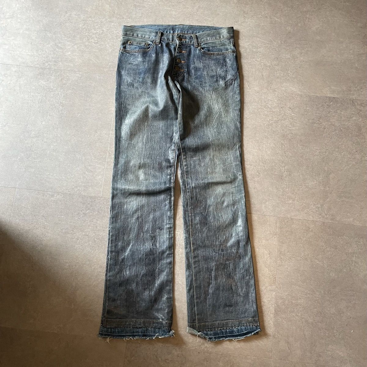 Tornado Mart Tornado Mart Waxed Baggy Flared Size US 32 / EU 48 - 1 Thumbnail