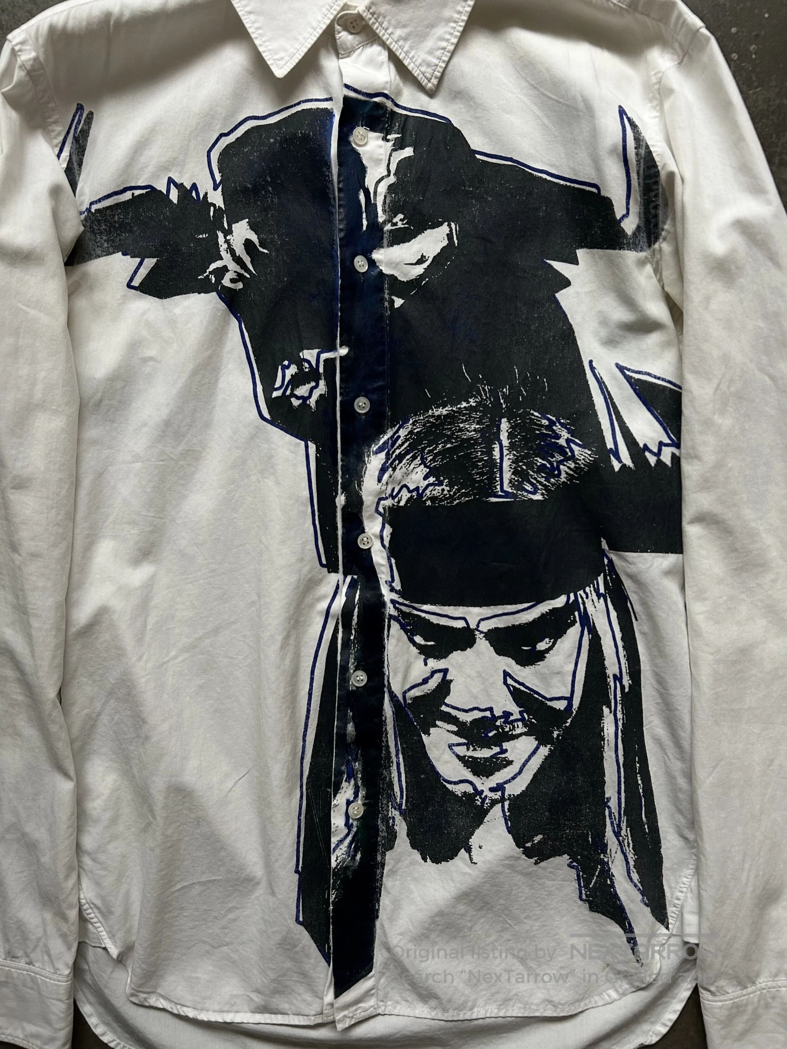 John Galliano john galliano pirate print button-up shirt. Size US M / EU 48-50 / 2 - 2 Thumbnail