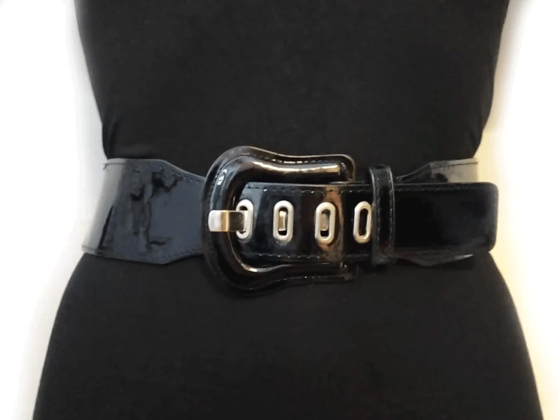 Vintage Women's Corset Belt Fashion PU Leather Vintage Corset Size ONE SIZE - 1 Thumbnail
