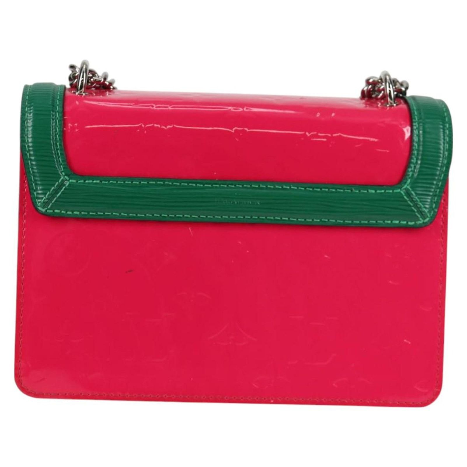 Louis Vuitton Pink Patent Leather Wynwood