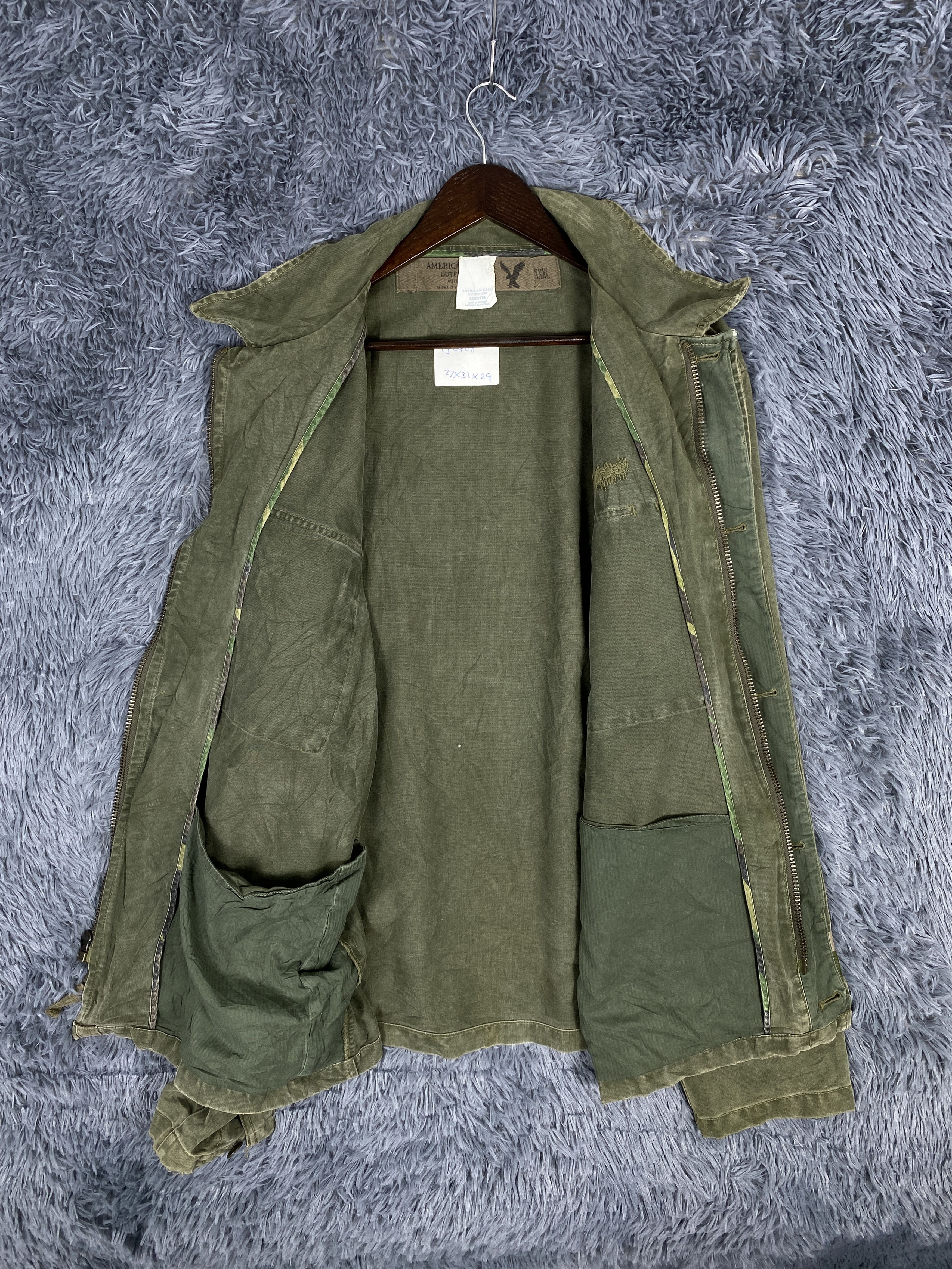 American Eagle Outfitters Vintage American Eagle Outfitters Zip Up Jacket Size US XXL / EU 58 / 5 - 6 Thumbnail