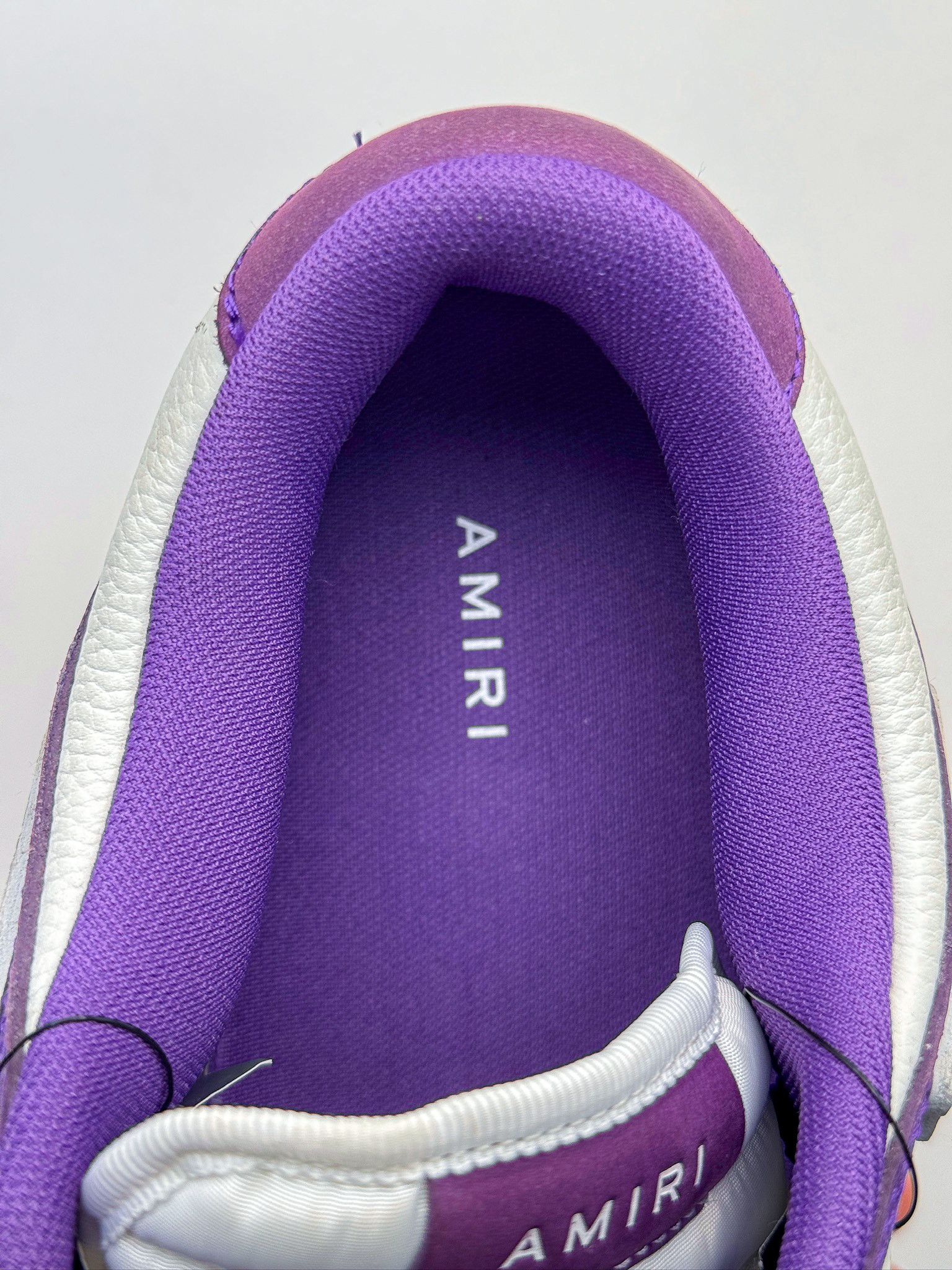 Amiri AMIRI Skel Top Low "Purple White" 2022 Skeleton Bones Size US 13 / EU 46 - 16 Thumbnail
