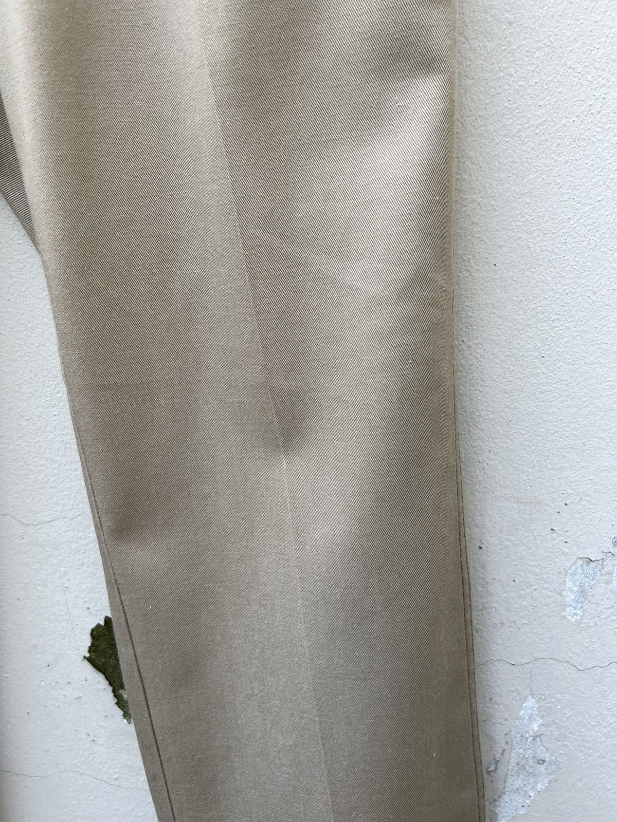 Dickies Vintage 70s TALON Zipper Dickies Flare Khaki Trouser Pant Size US 30 / EU 46 - 12 Thumbnail