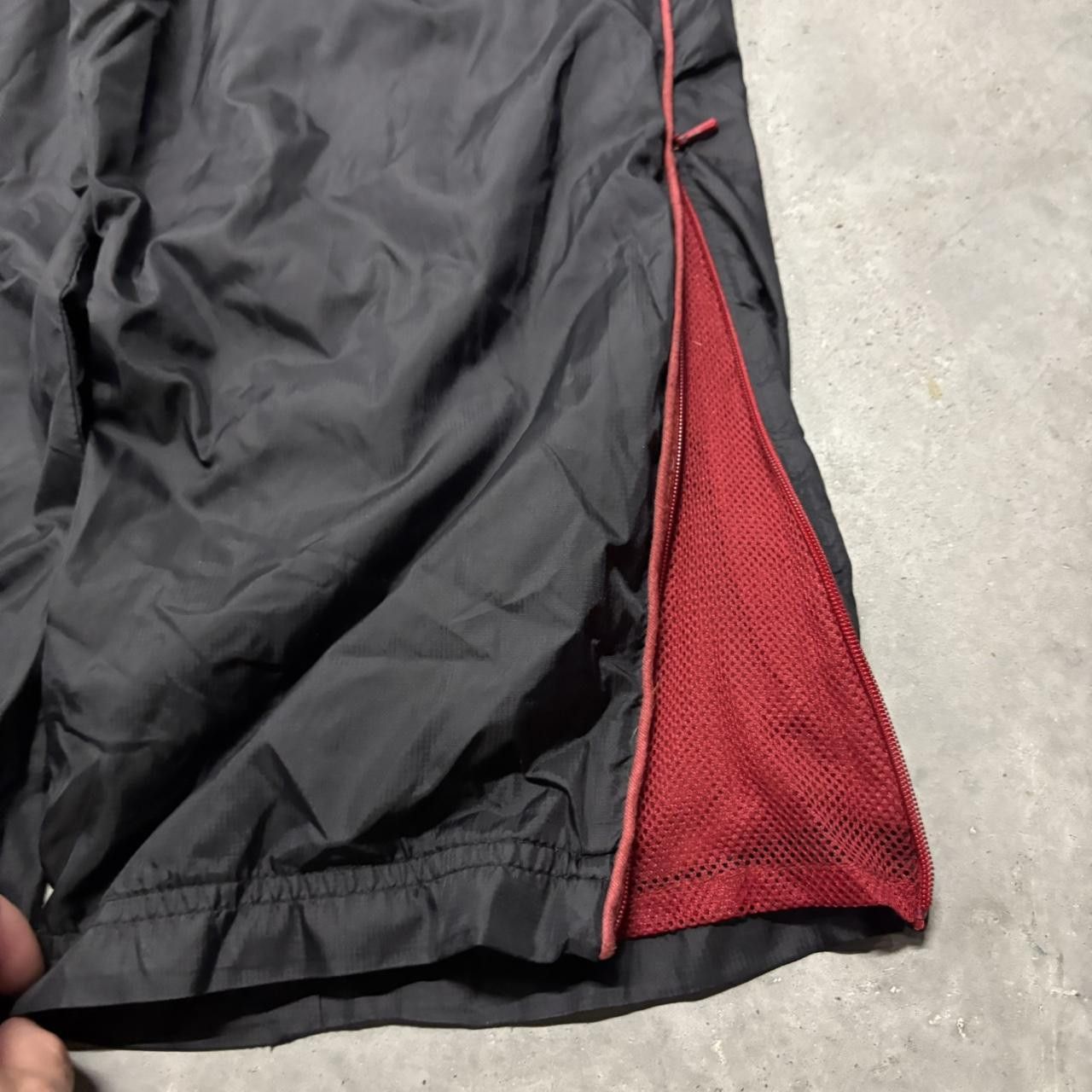 Japanese Brand × Vintage Crazy Vintage Y2K/2000s Black Red Streetwear Essential Track Pants! Size US 32 / EU 48 - 5 Thumbnail