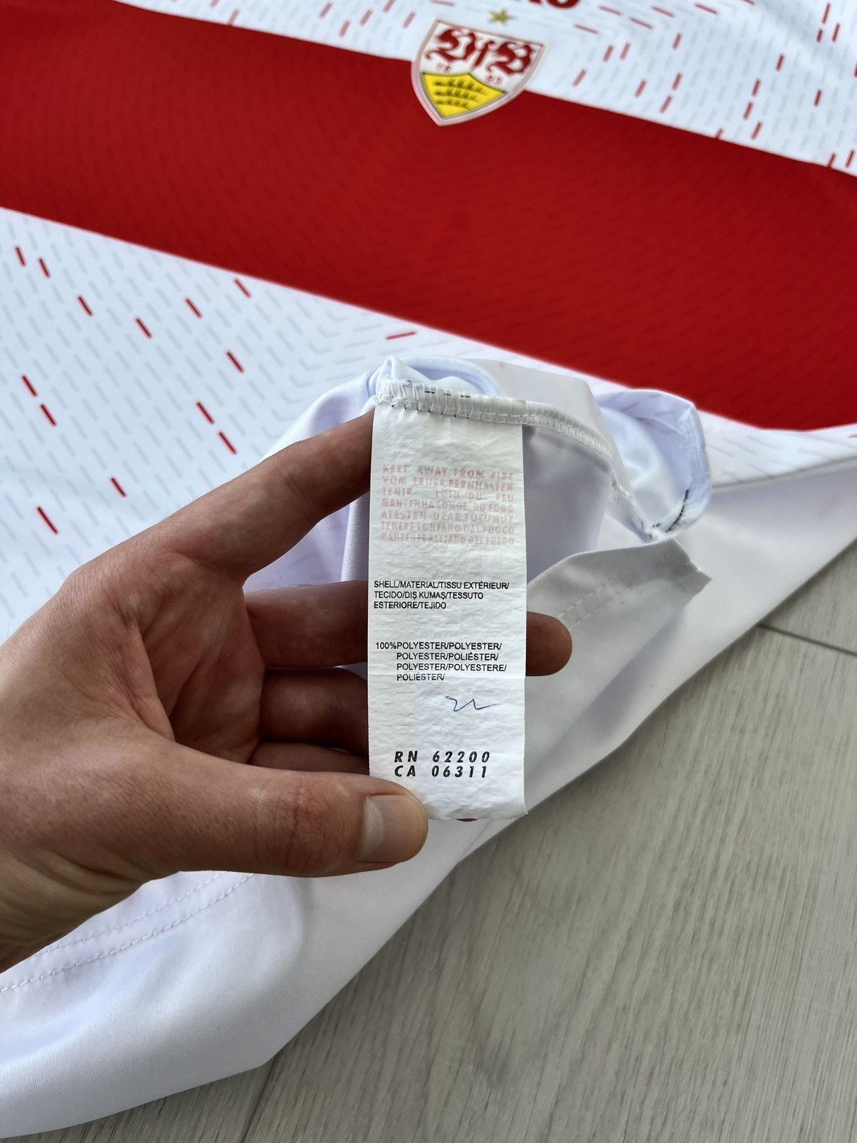 Other Jako VFB Stuttgart Soccer Jersey Blokecore Germany Y2K Hype Size US L / EU 52-54 / 3 - 6 Thumbnail