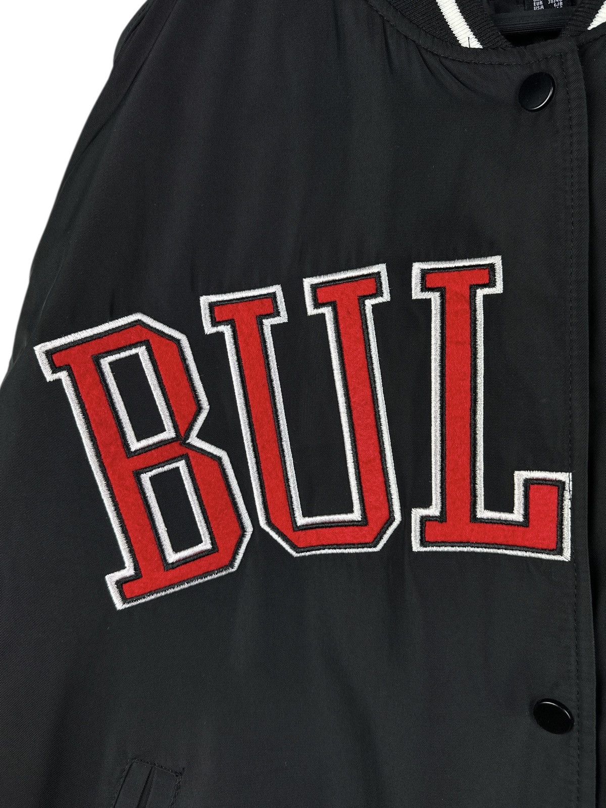 Chicago Bulls NBA Bomber Jacket Big Logo