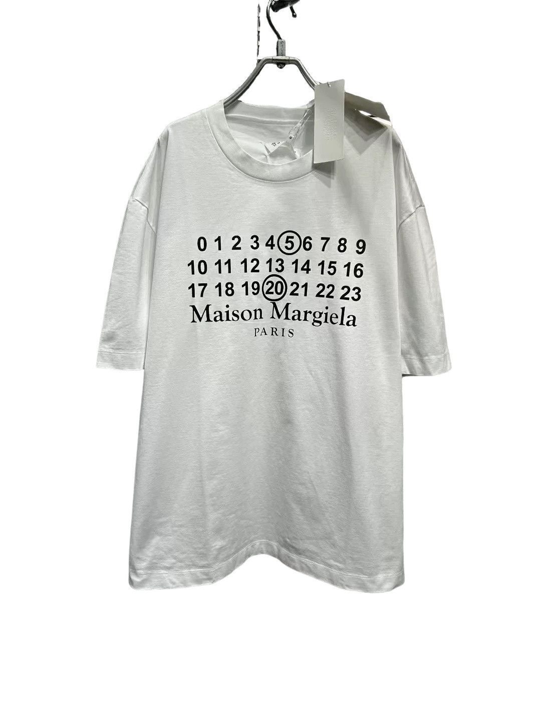 Maison Margiela Maison Margiela Numeric Logo T-Shirt US S Size US S / EU 44-46 / 1 - 1 Thumbnail
